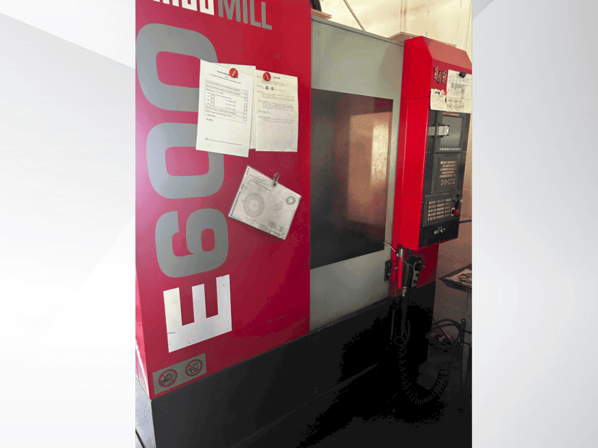 Masina EMCO E600   eestvaade