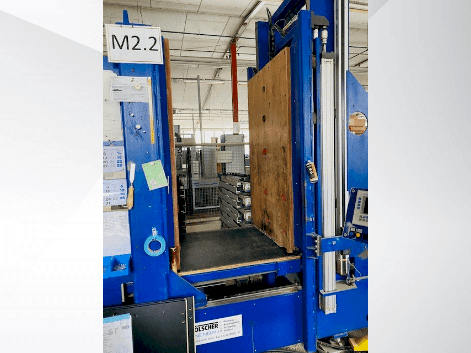 Masina Hüttenhölscher Body Press   eestvaade