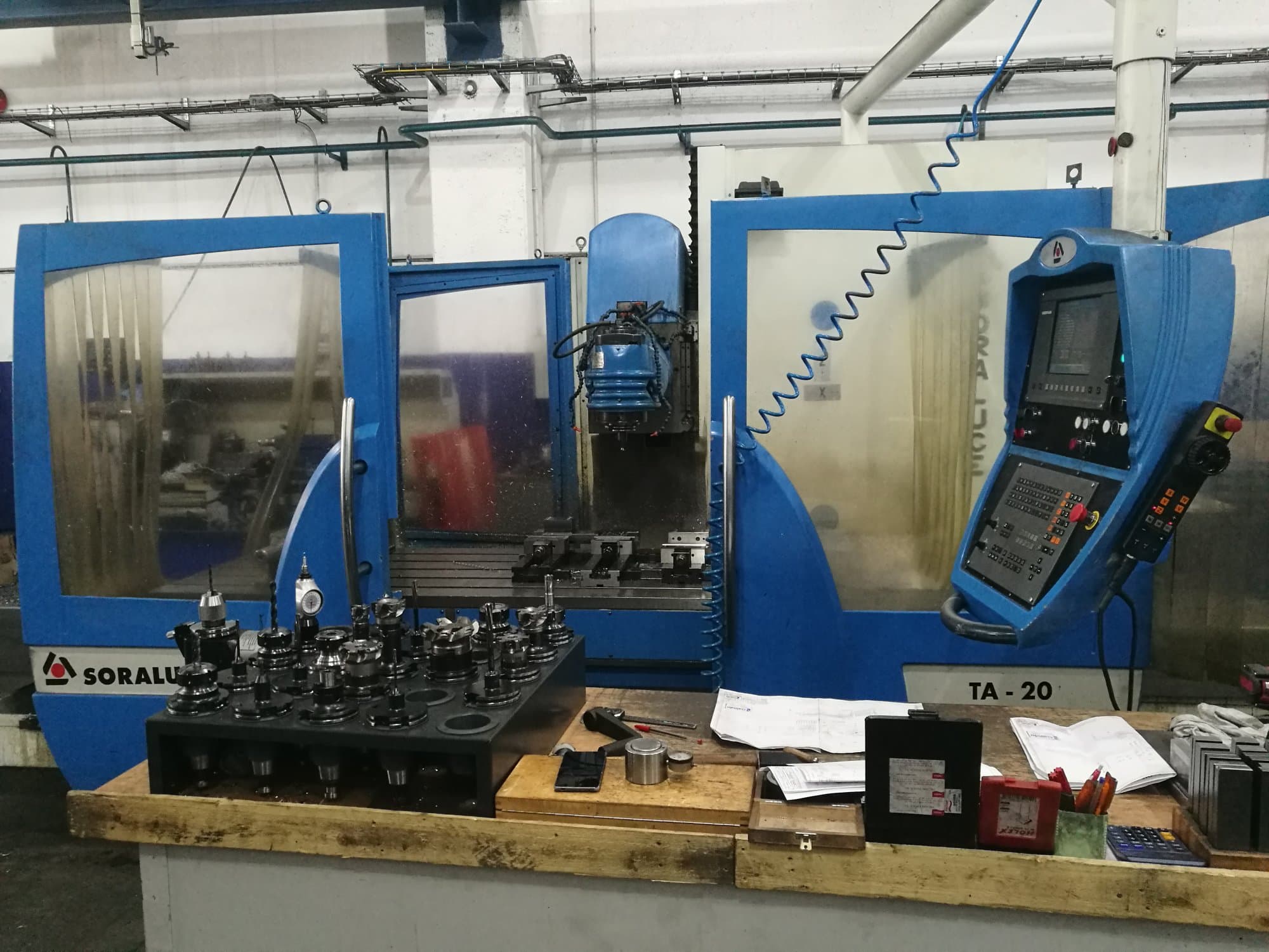 Masina Soraluce TA-20   eestvaade