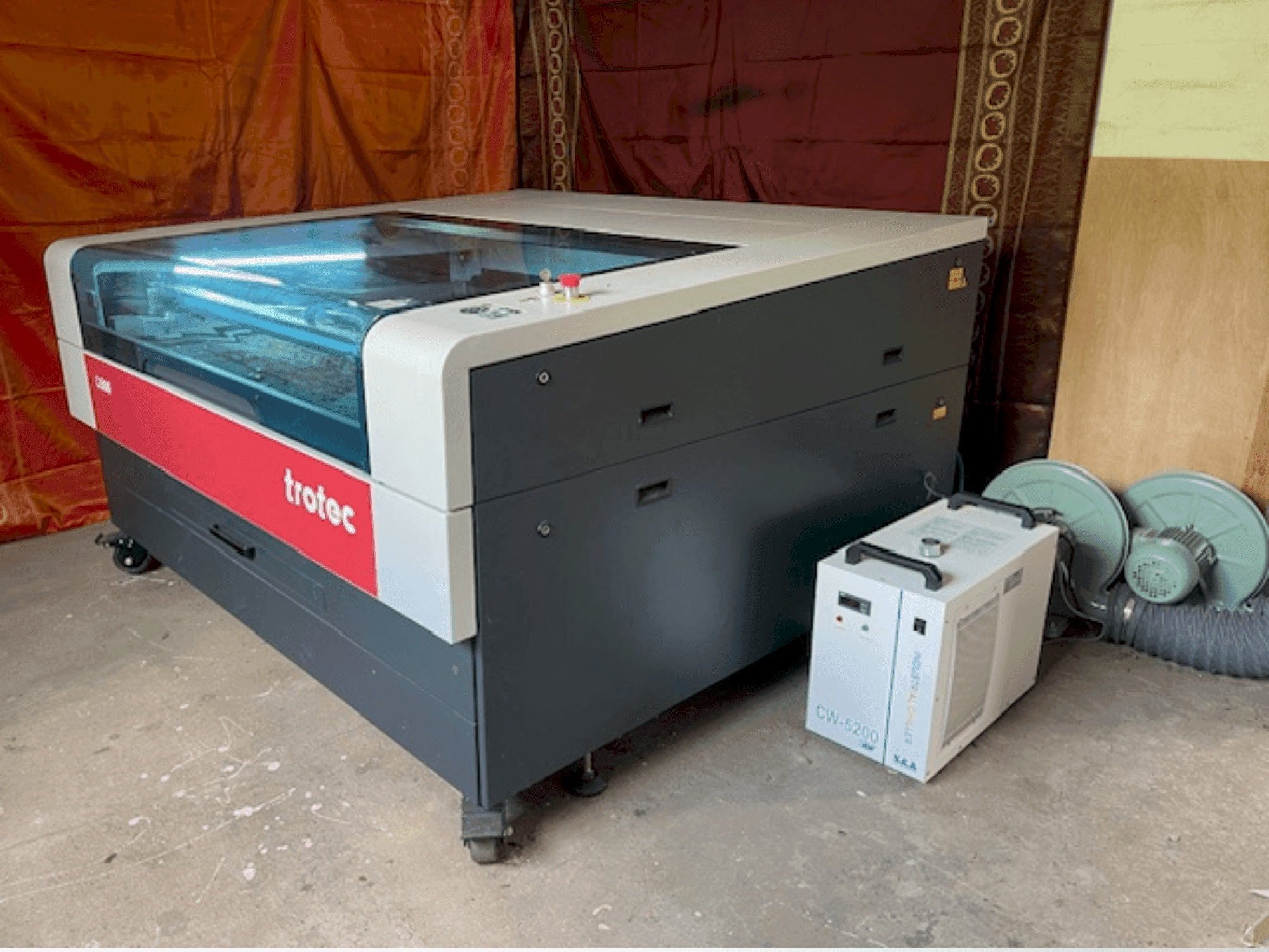 Masina Trotec Q500   eestvaade