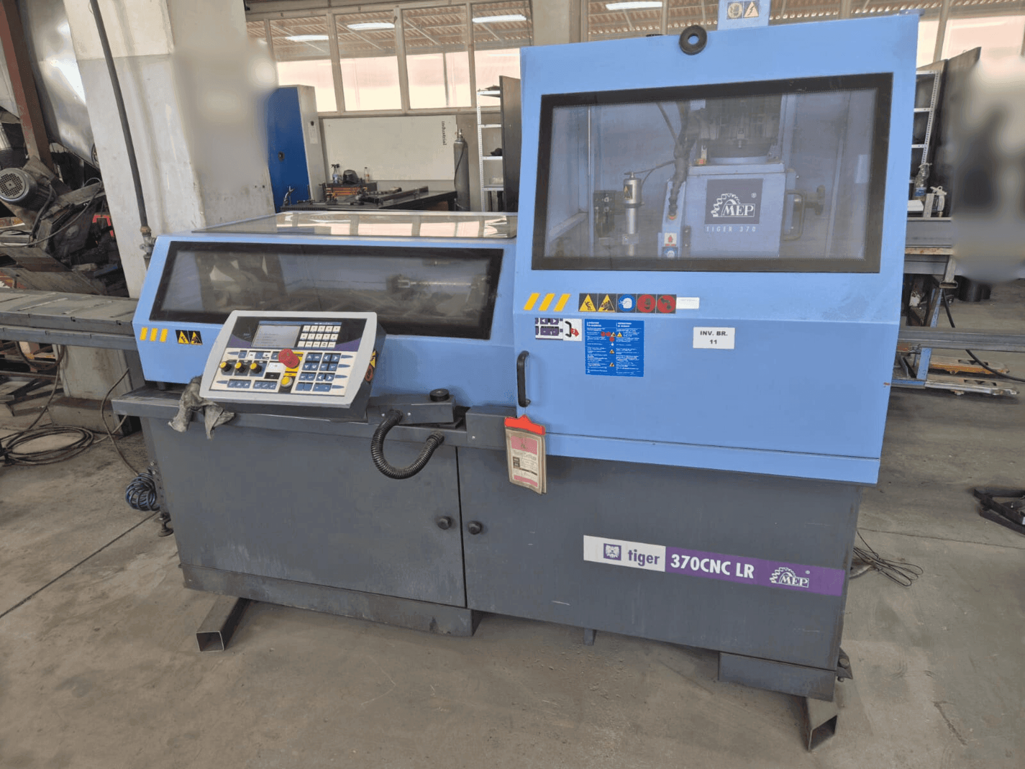 Masina MEP Tiger 370 CNC   eestvaade