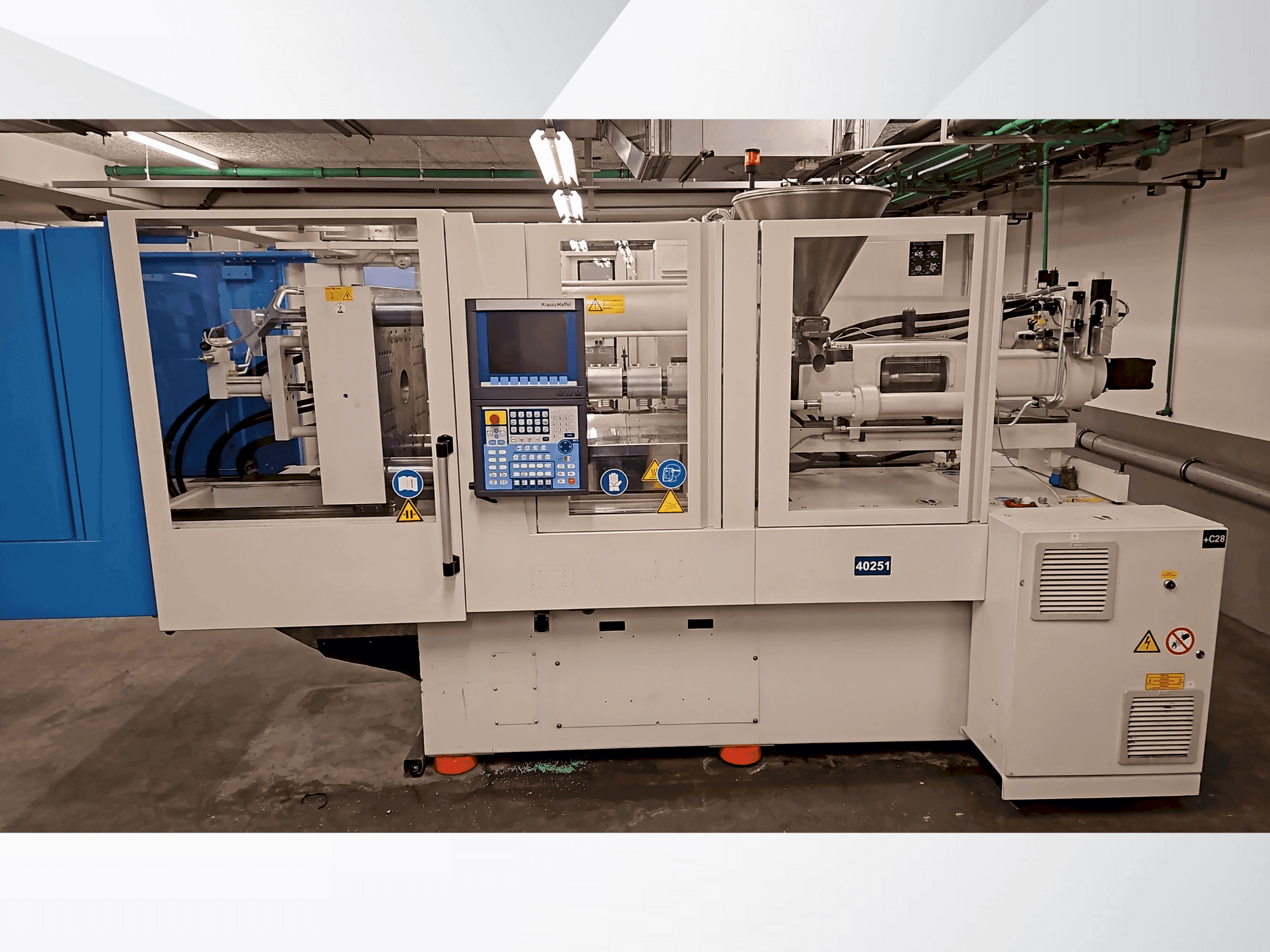 Masina Krauss Maffei 110-750 CX   eestvaade