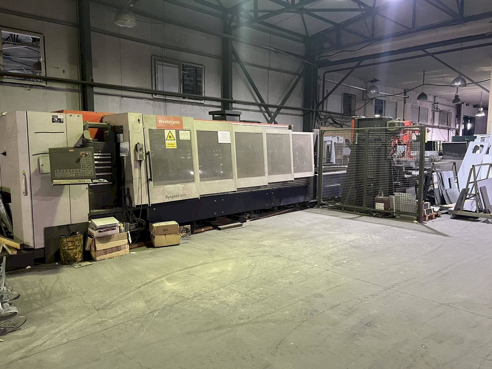 Masina Bystronic Byspeed 3015   eestvaade