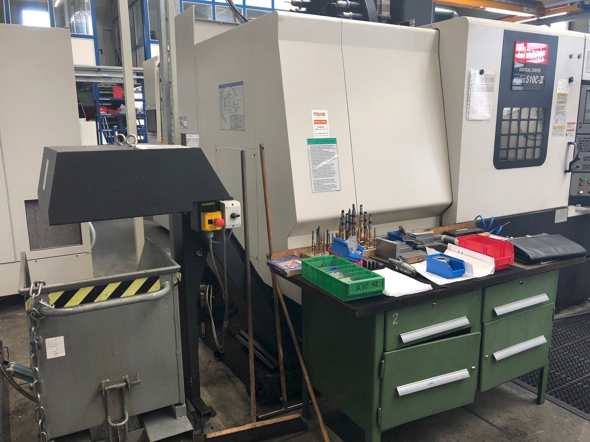 Masina Mazak Nexus 510C-II   eestvaade