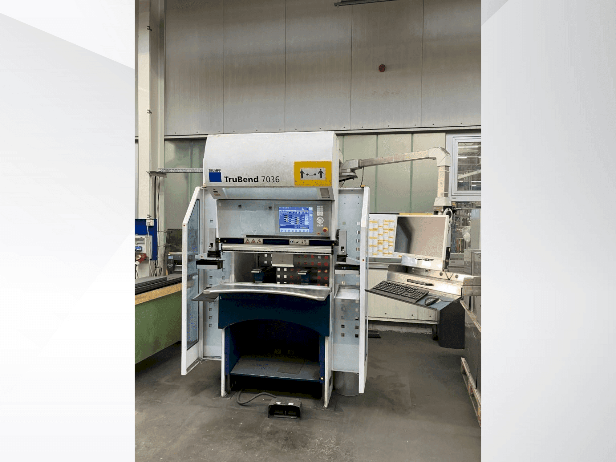 Masina TRUMPF TruBend 7036   eestvaade