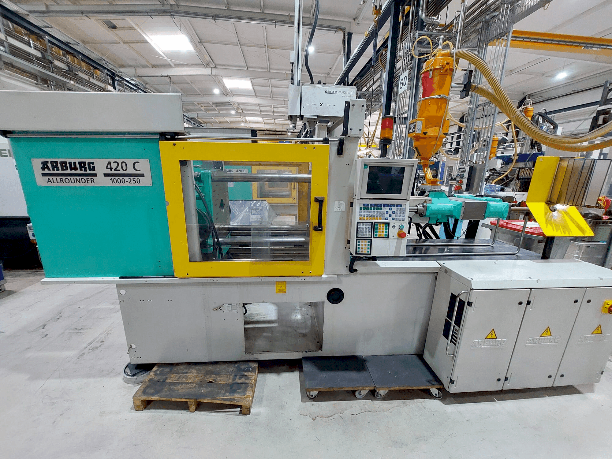 Masina Arburg 420C-1000-250   eestvaade