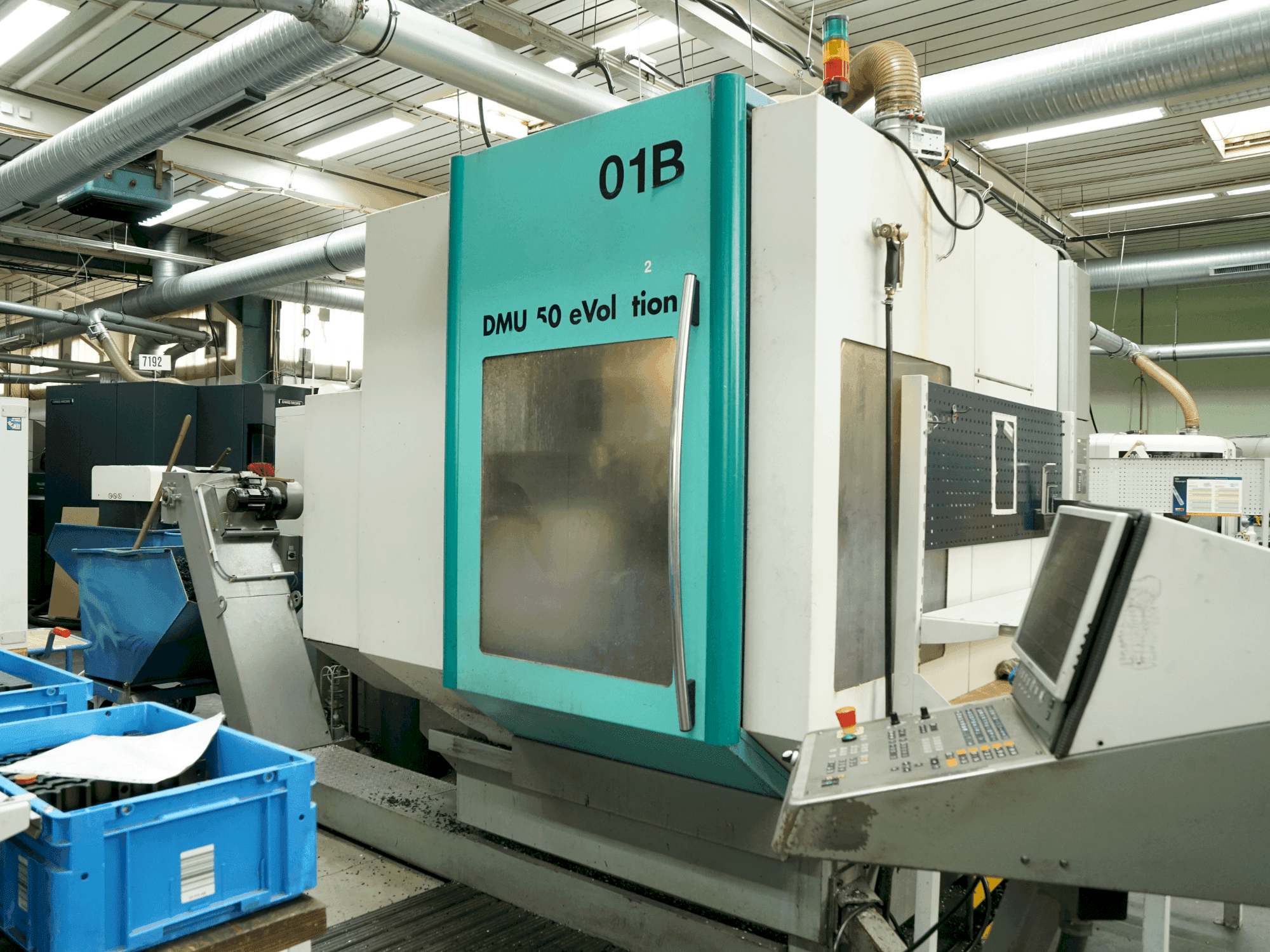 Masina DECKEL MAHO DMU 50 Evolution (2000)   eestvaade