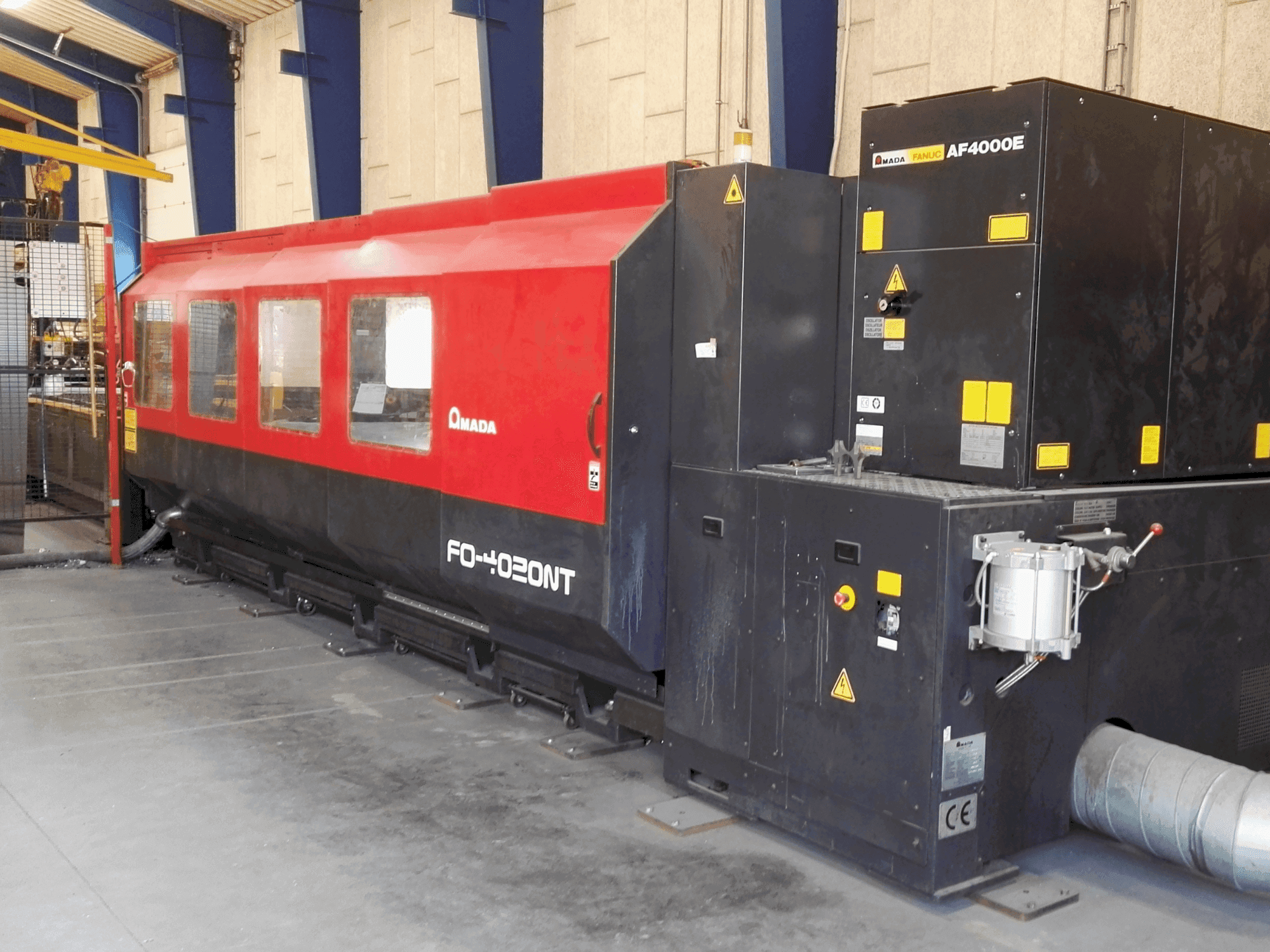 Masina AMADA FO-4020NT (2005)   eestvaade