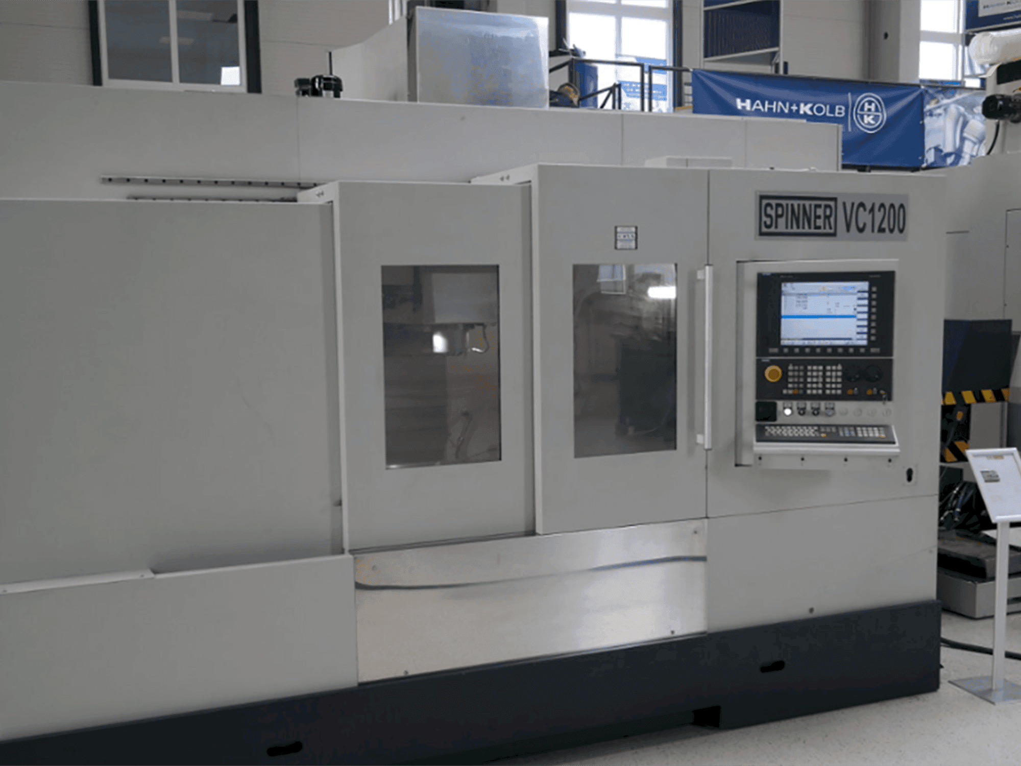 Masina SPINNER VC 1200   eestvaade