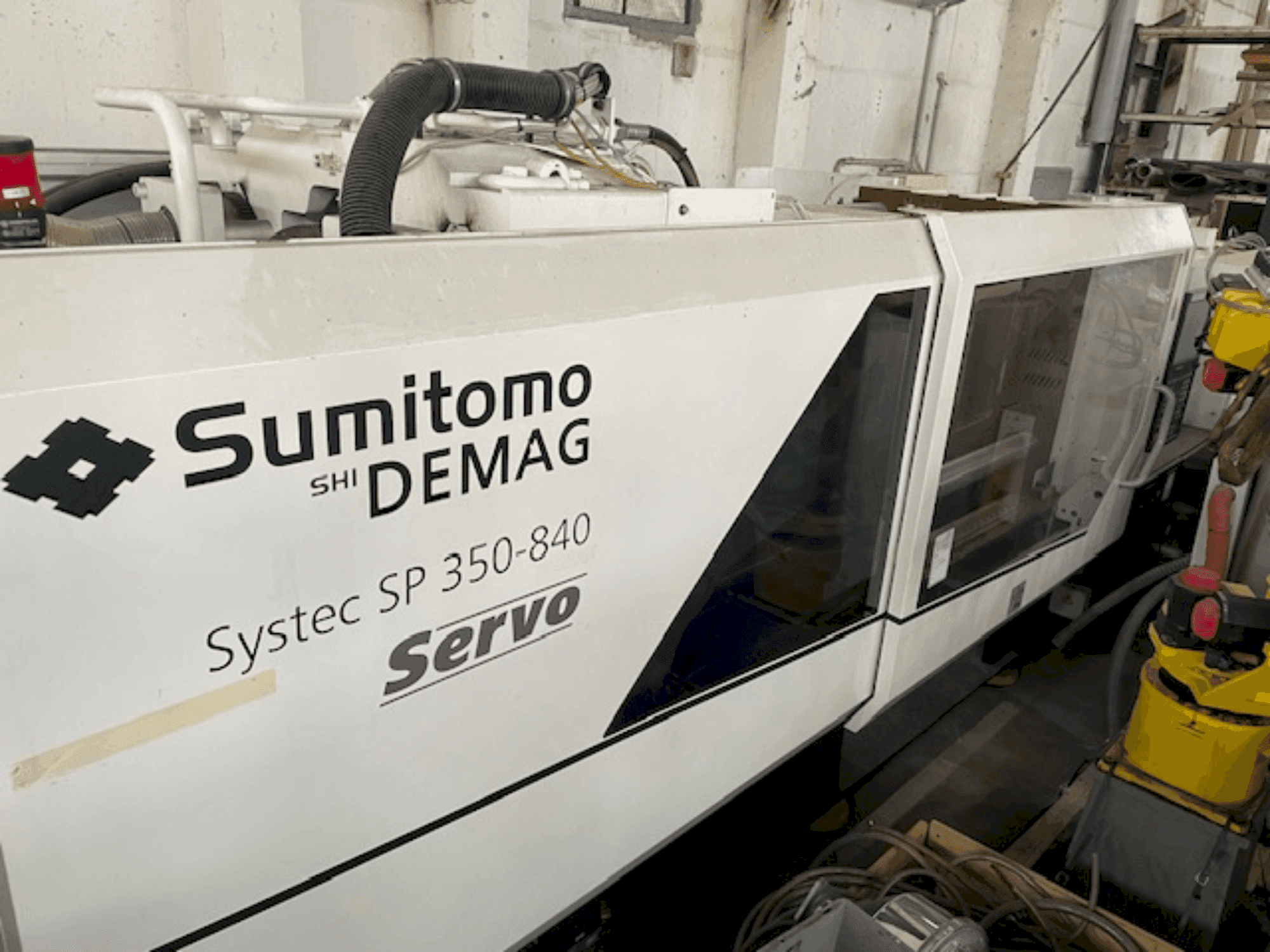 Masina SUMITOMO SHI DEMAG Systec SP 350/720-840   eestvaade