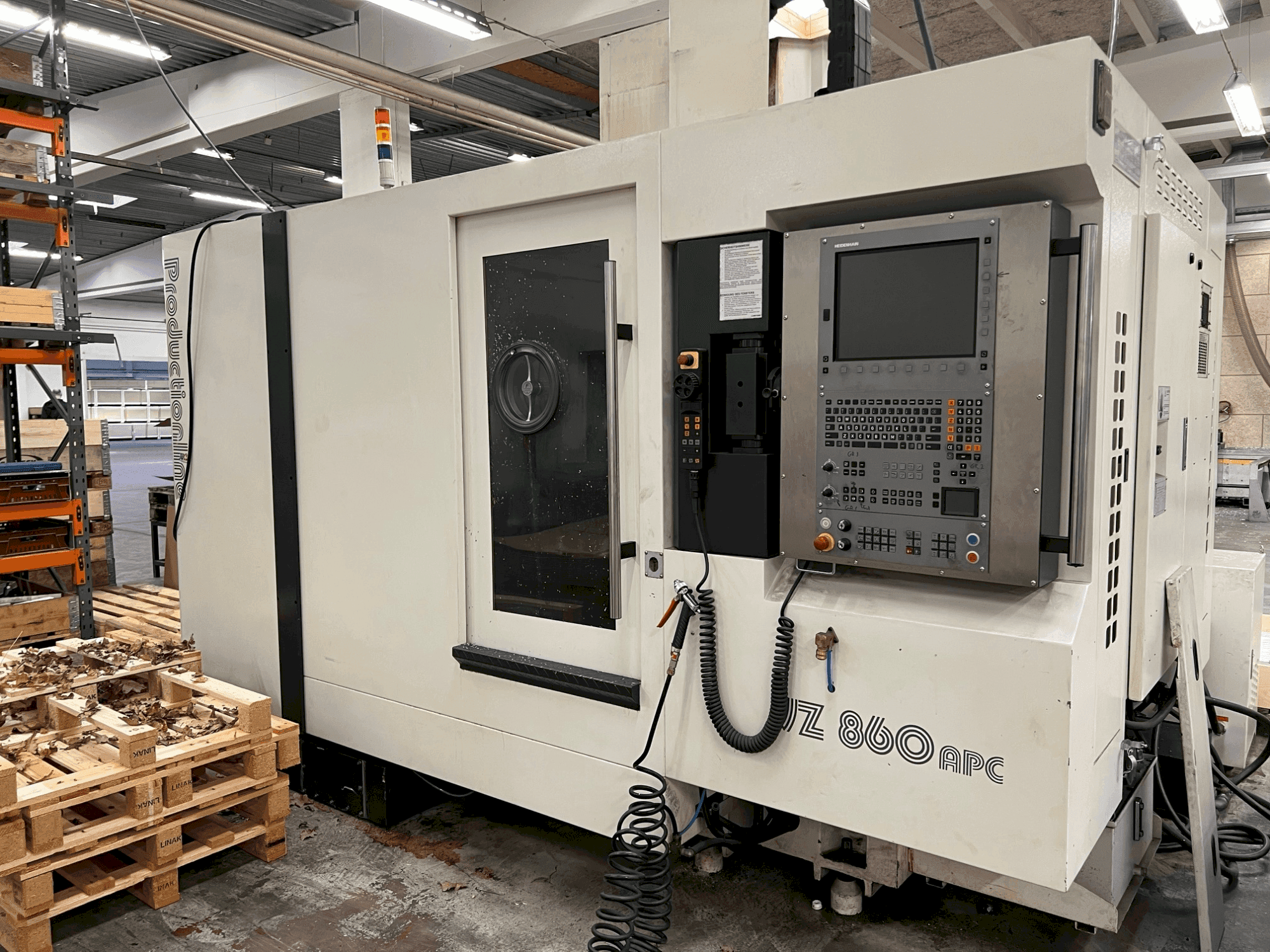 Masina WEMAS VZ 860 APC   eestvaade