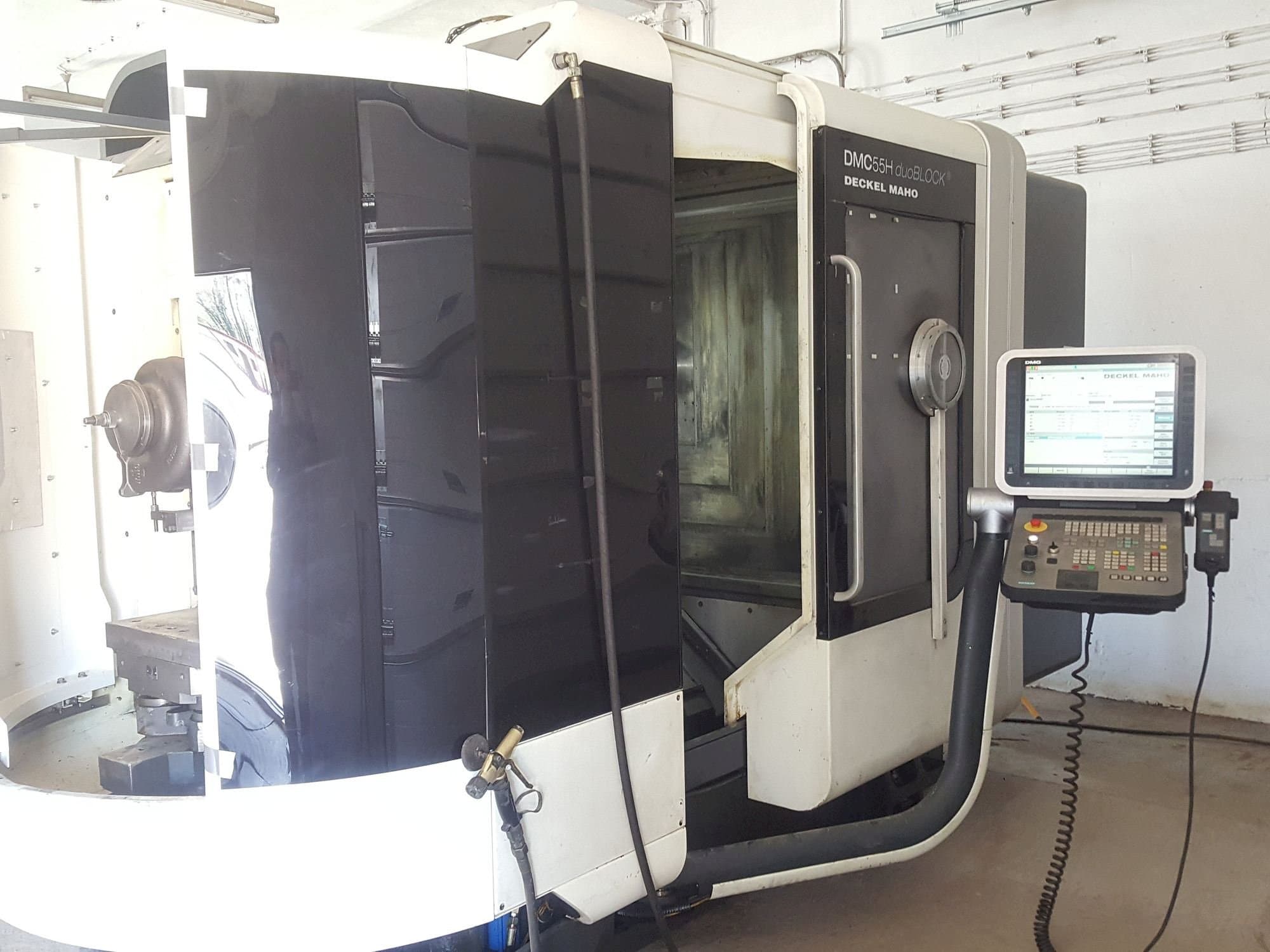 Masina DECKEL MAHO DMC55H duoBLOCK   eestvaade