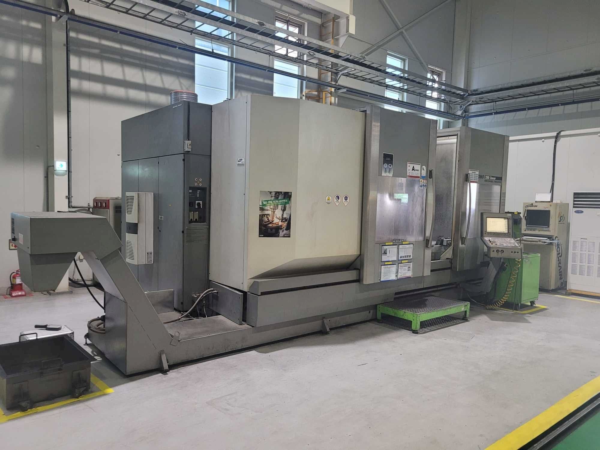 Masina DECKEL MAHO DMF 250 linear   vasaku külje vaade