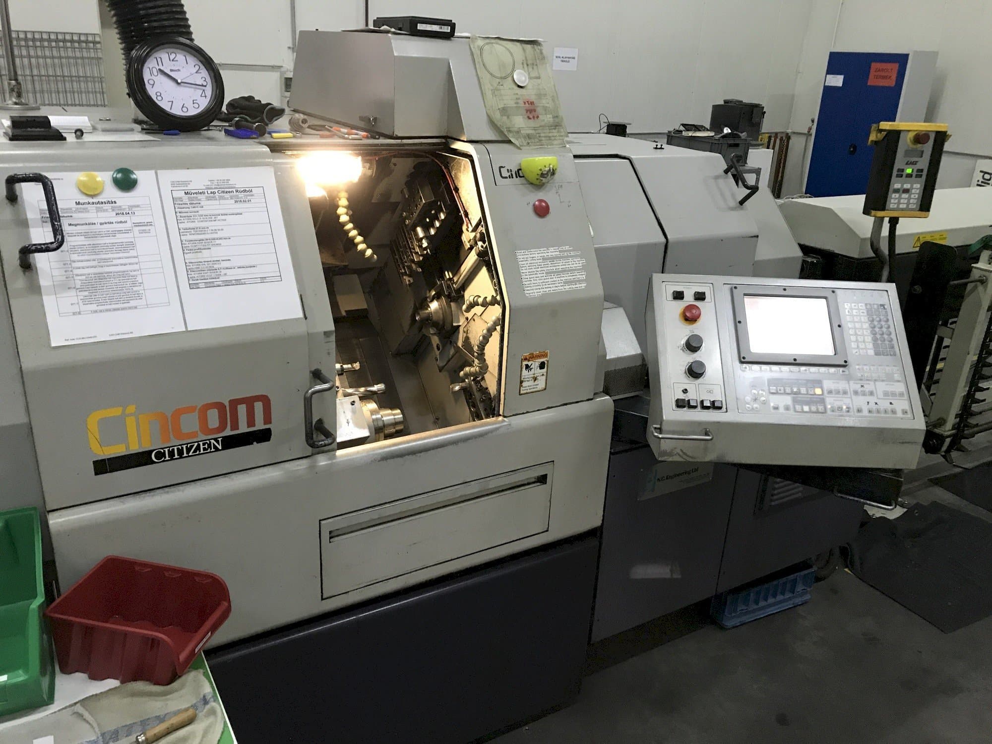 Masina Citizen Cincom L32   eestvaade