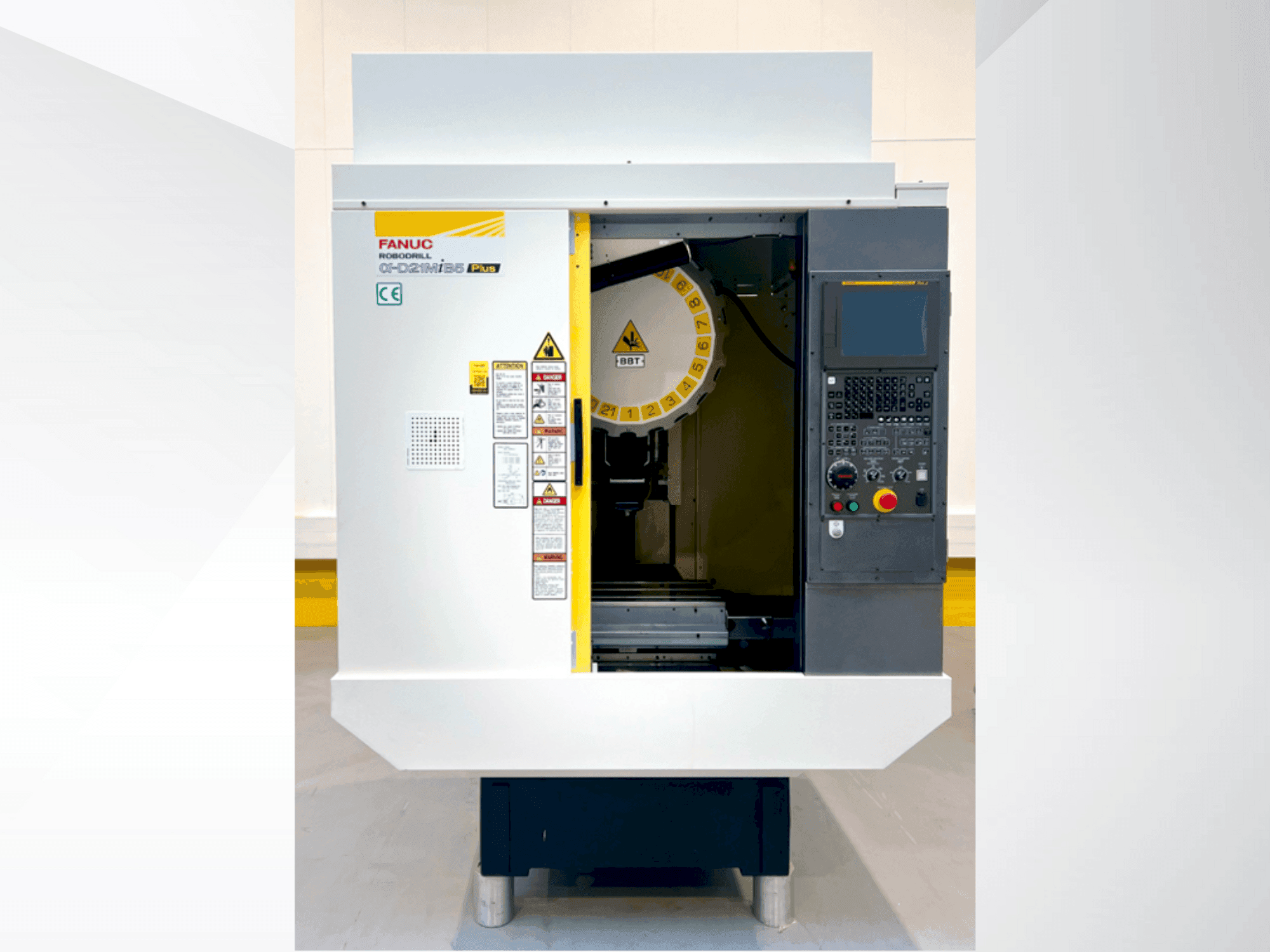 Masina FANUC ROBODRILL α-D21MiB5 Plus   eestvaade