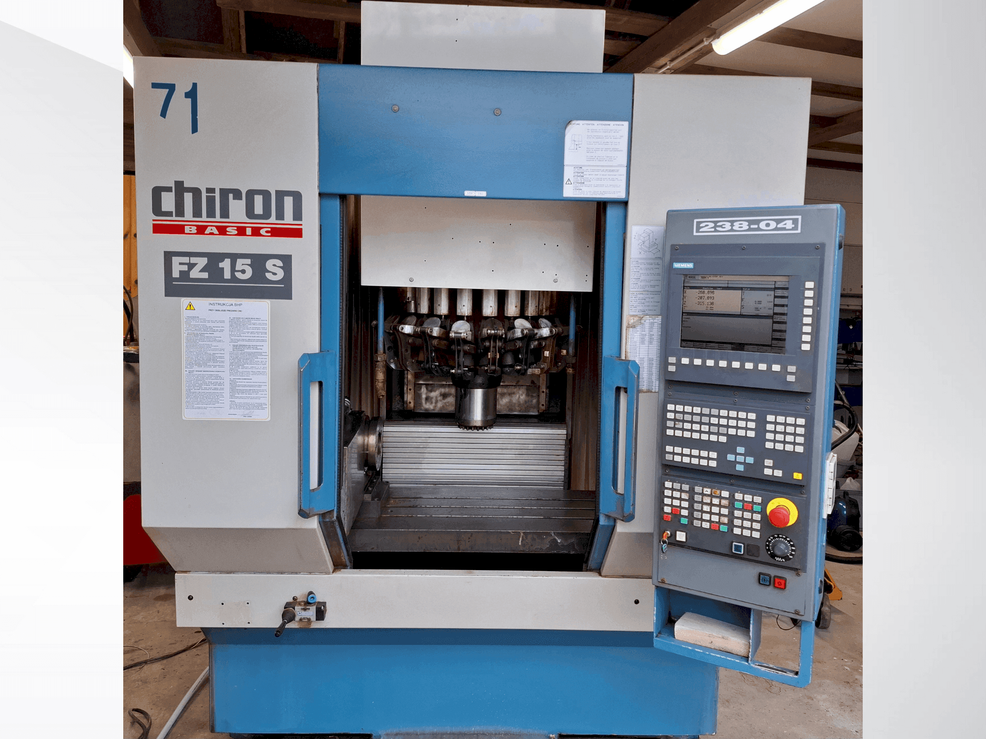 Masina CHIRON FZ 15 S   eestvaade