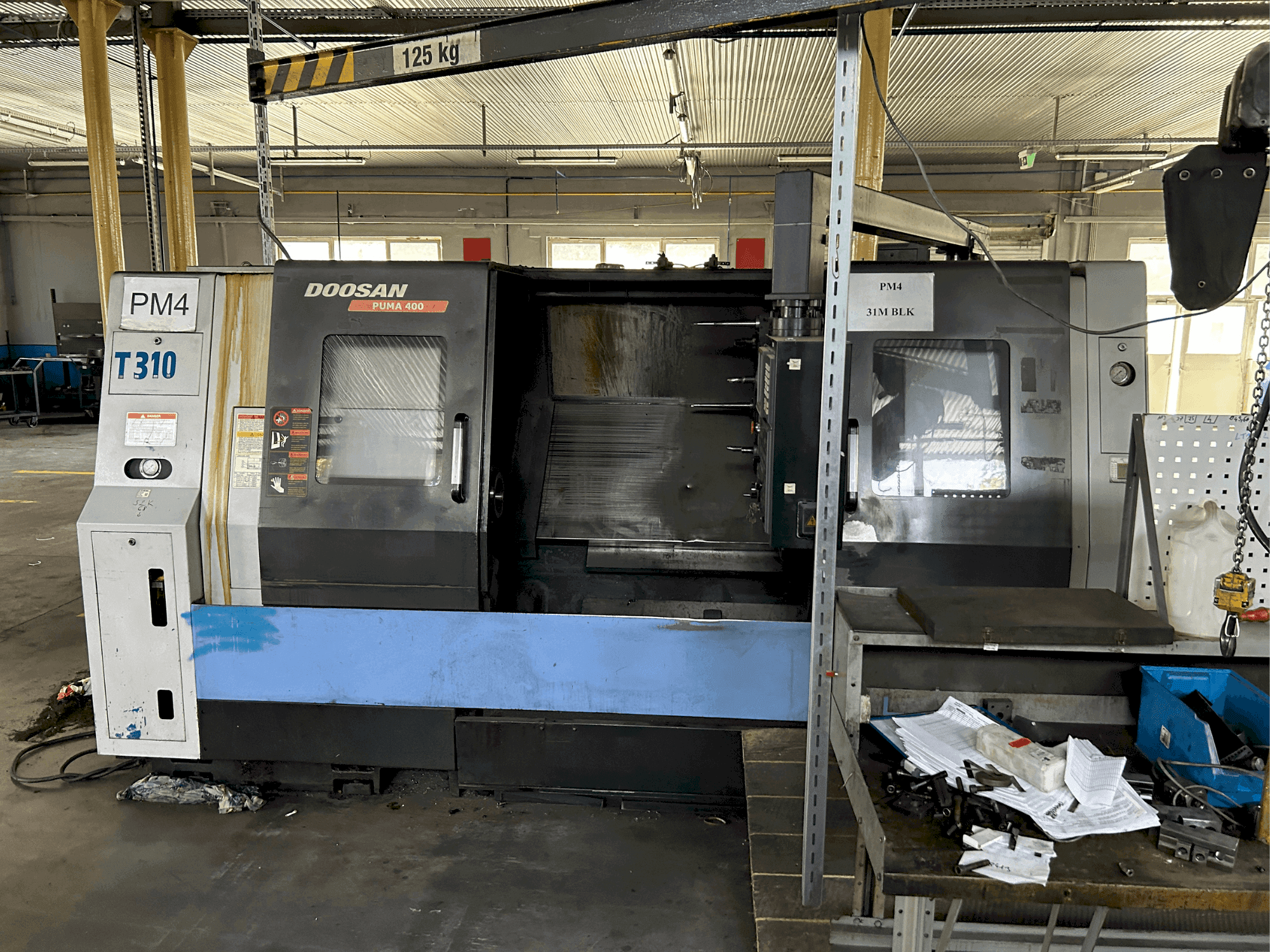 Masina DOOSAN puma 400 B   eestvaade