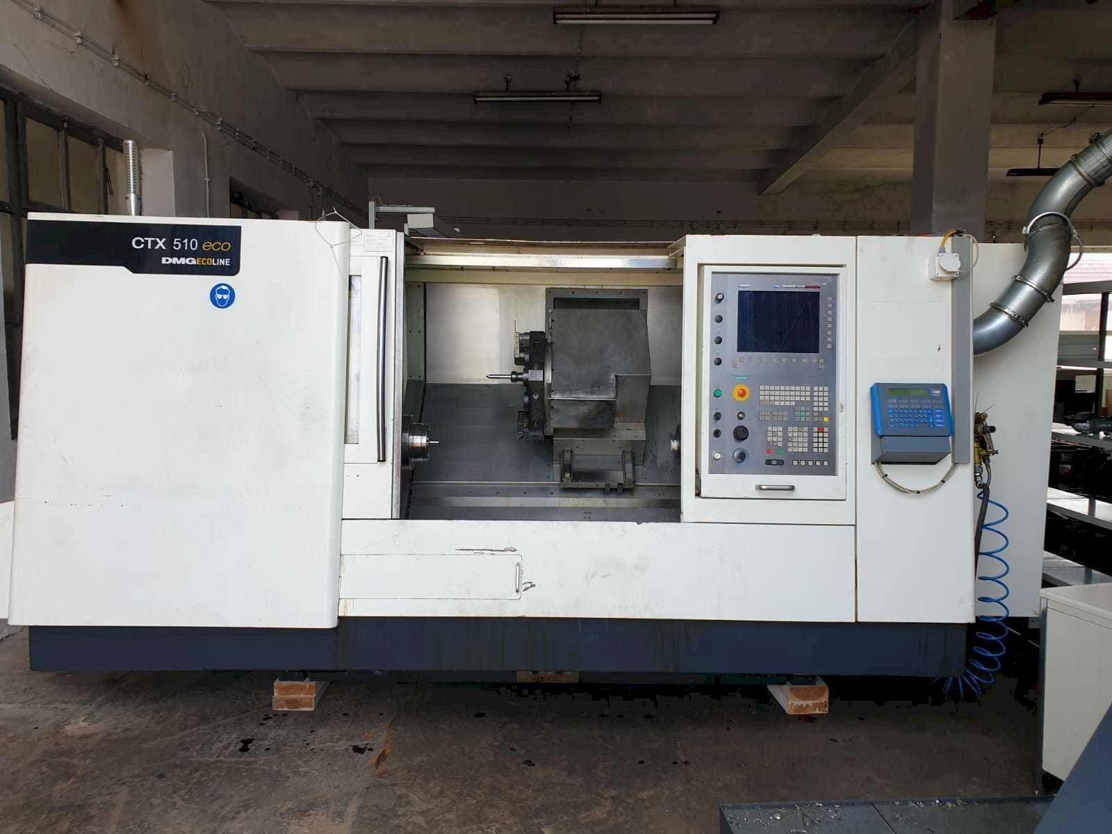 Masina DMG MORI CTX510 eco V3   eestvaade