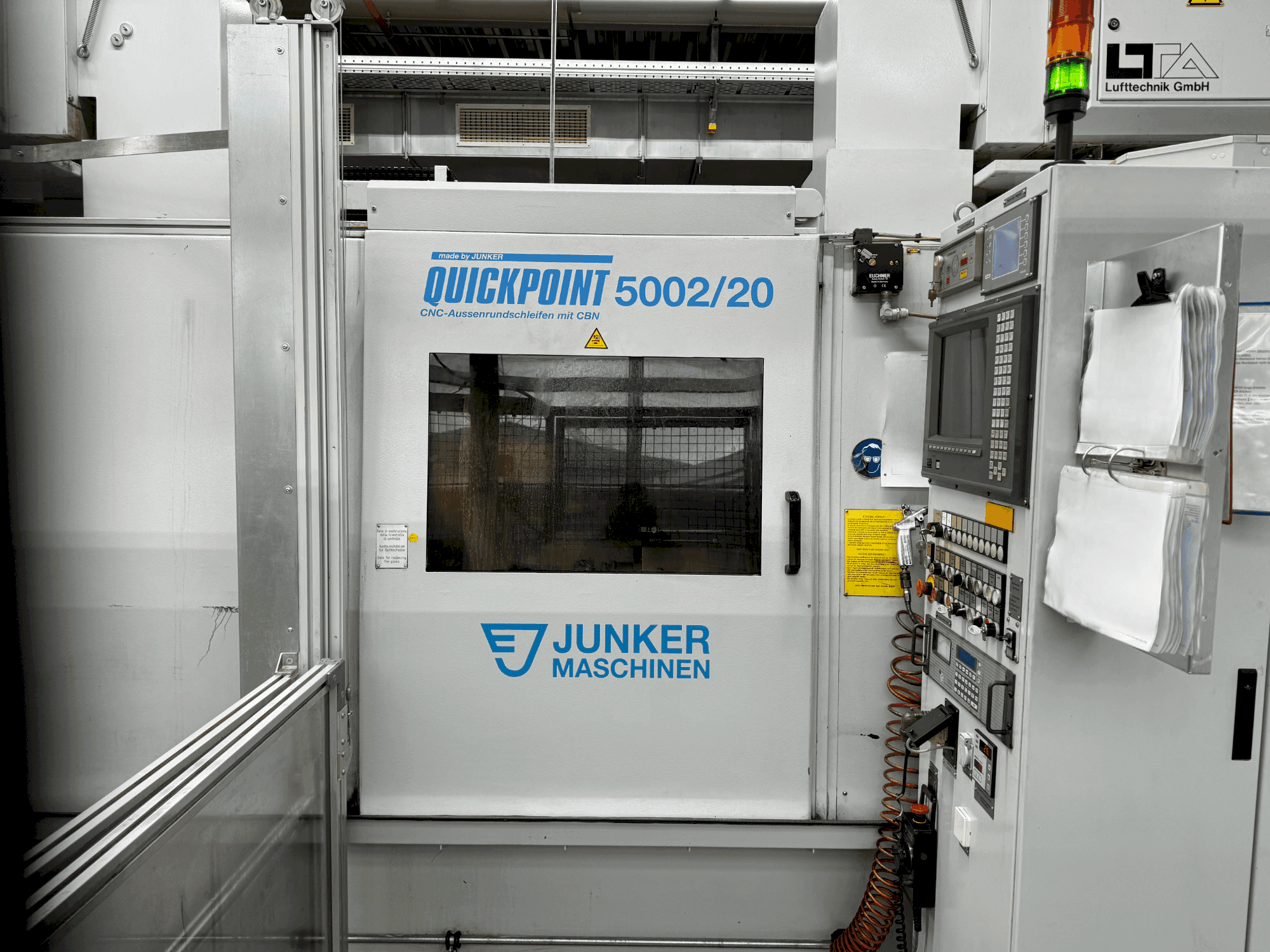 Masina JUNKER Quickpoint 5002/20   eestvaade