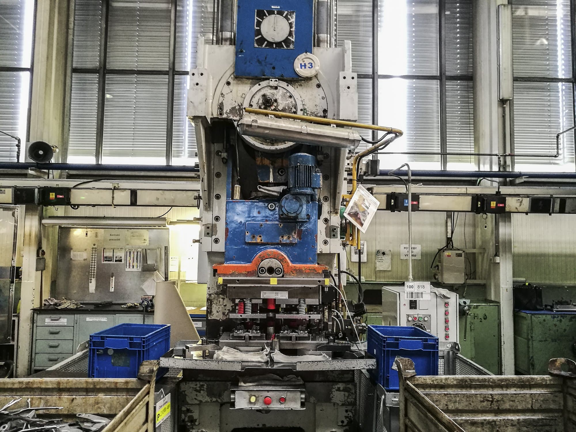 Masina ZTS LEK-160   eestvaade