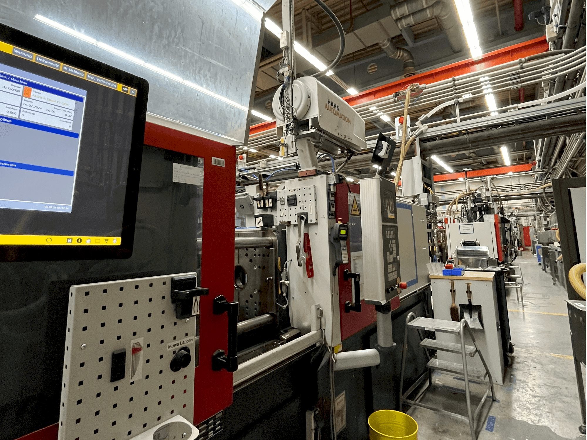 Masina FERROMATIK EE 75   vasaku külje vaade