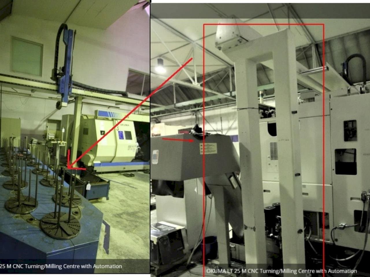 Masina Okuma LT 25 M eestvaade