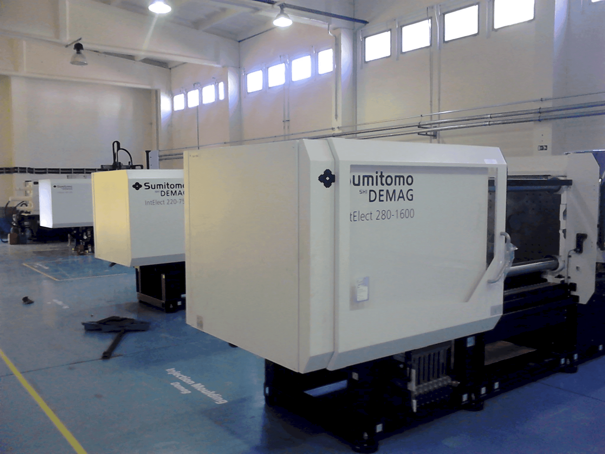 Masina SUMITOMO SHI DEMAG Intelect 280/685-1600   eestvaade