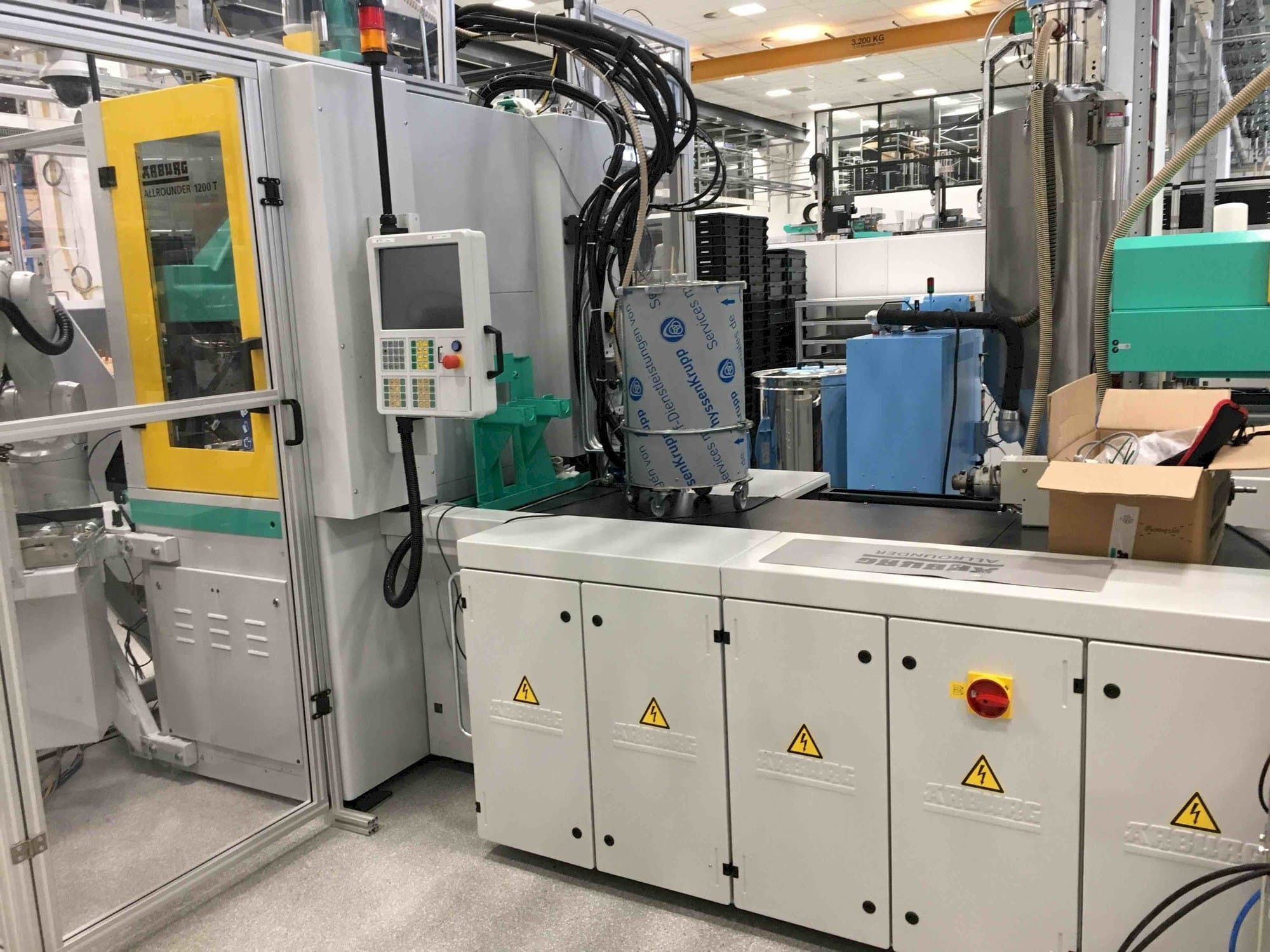 Masina Arburg ALLROUNDER 1200 T 800 - 70 (2017)   eestvaade