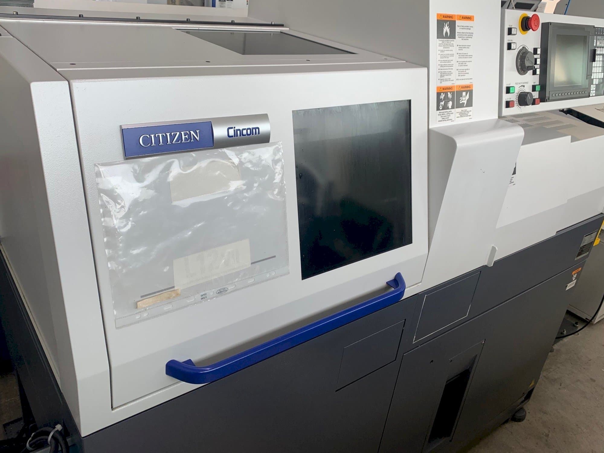 Masina Citizen Cincom L12   eestvaade