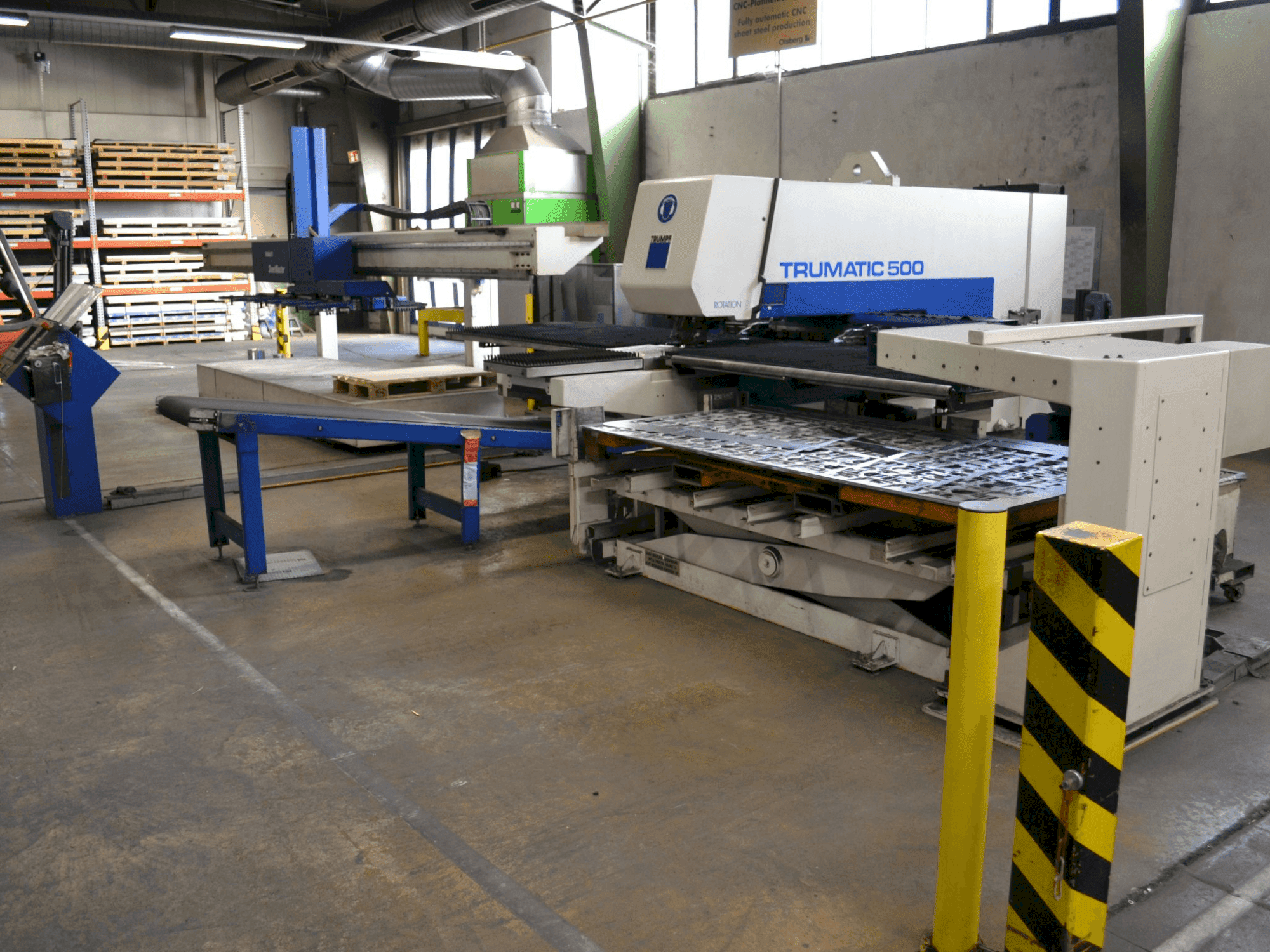 Masina TRUMPF Trumatic 500   eestvaade