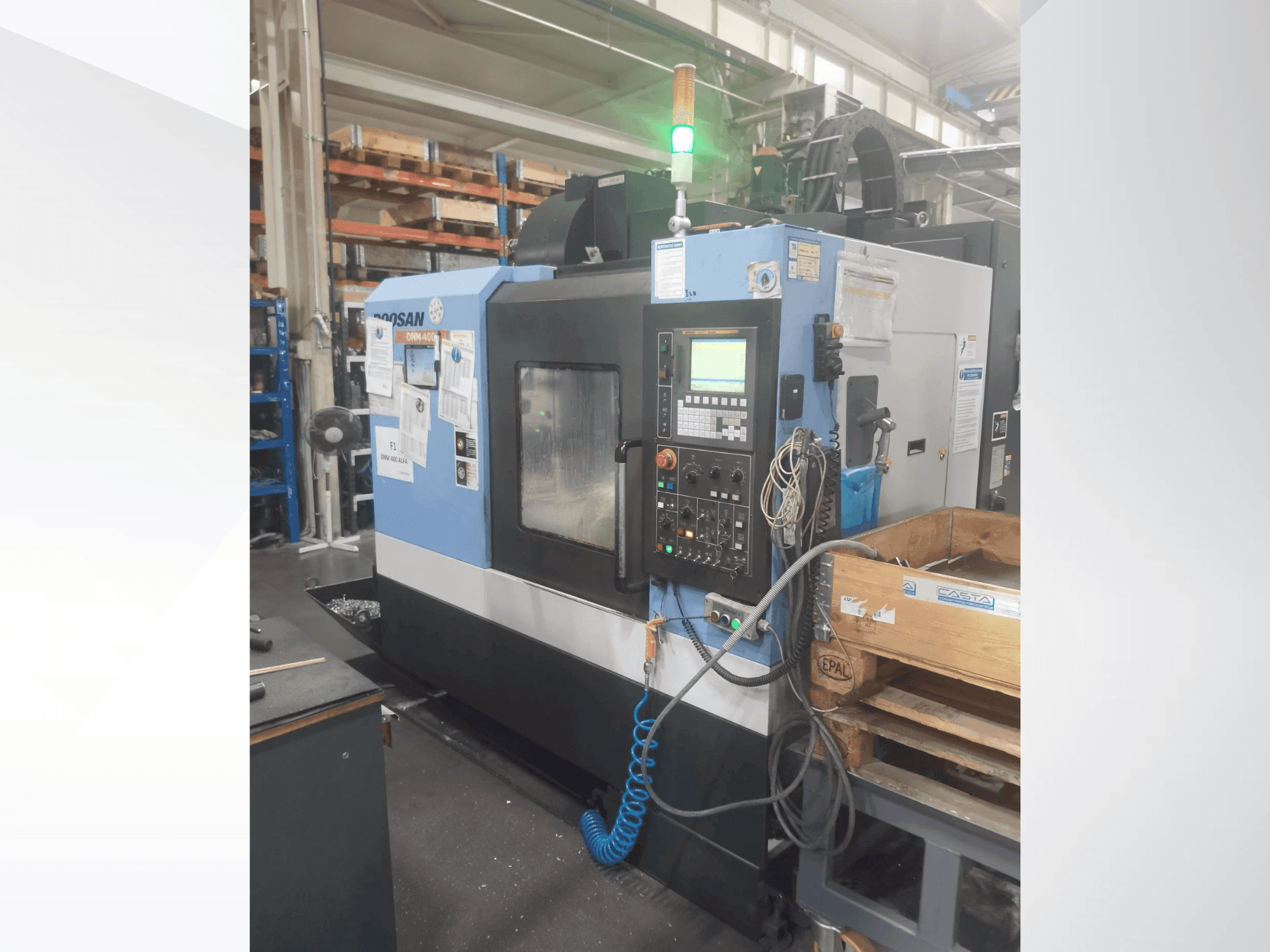 Masina DOOSAN DNM 400A   eestvaade