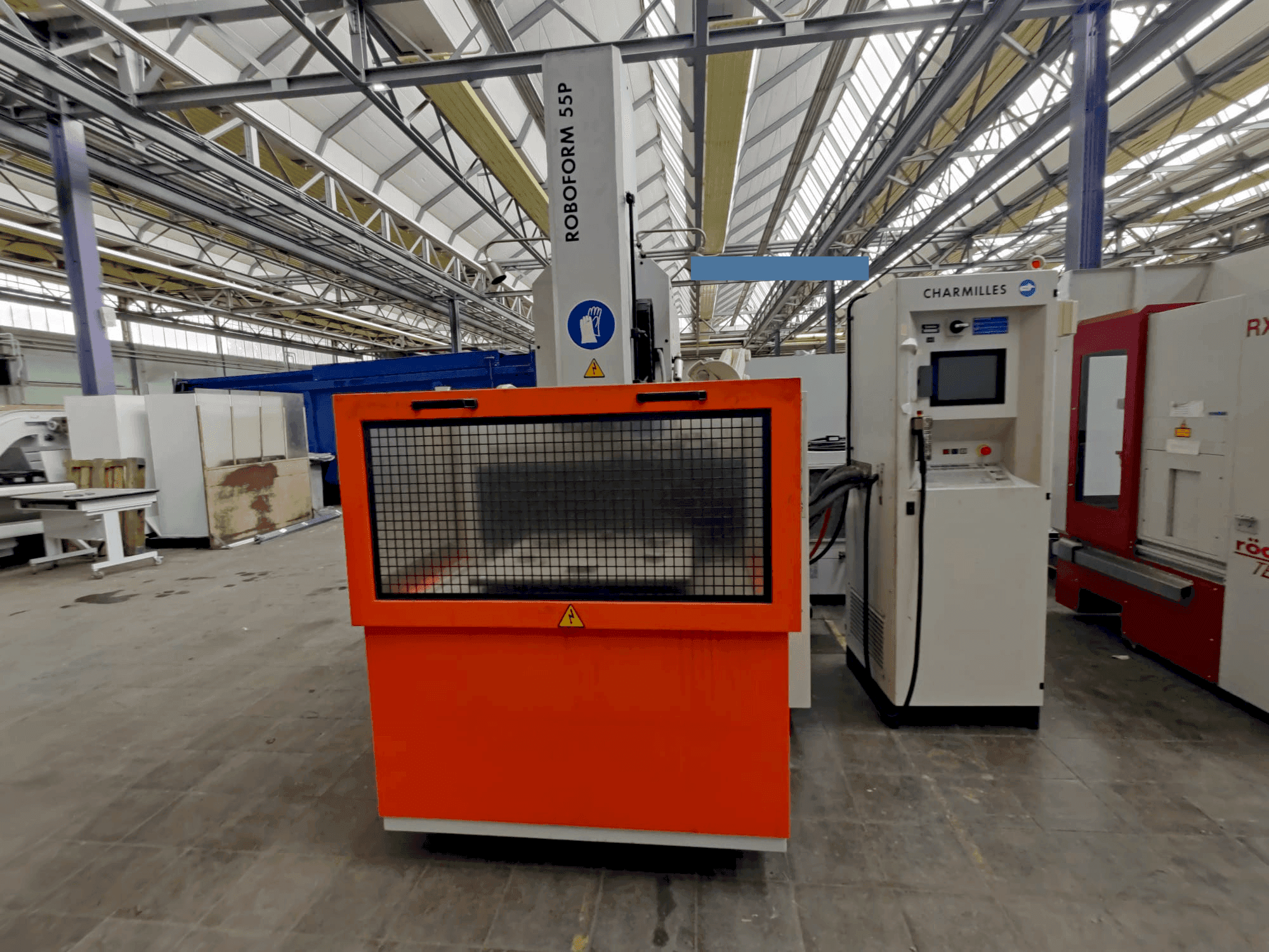 Masina CHARMILLES ROBOFORM 55P   eestvaade