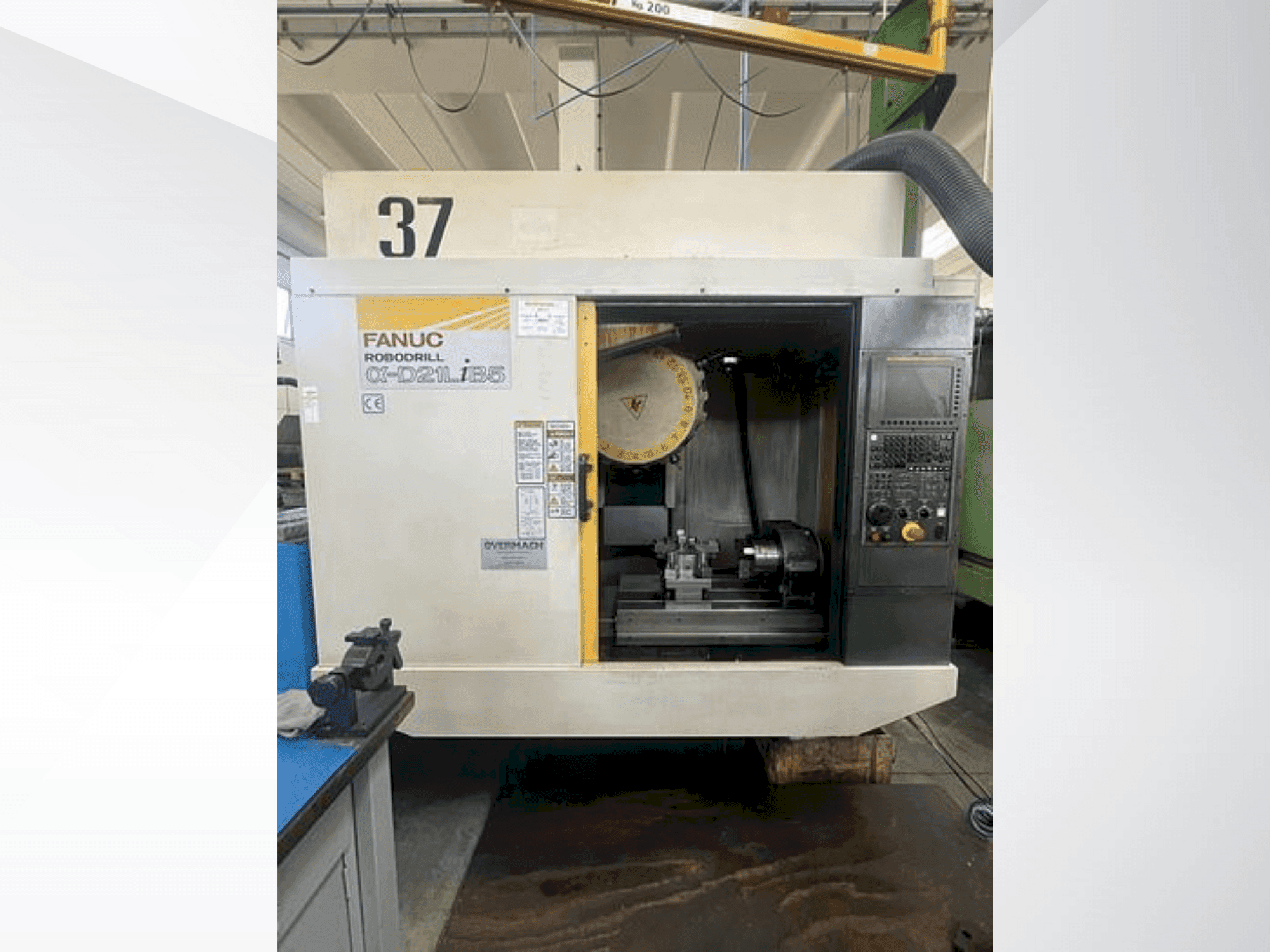 Masina FANUC Robodrill α-D21LiB5   eestvaade