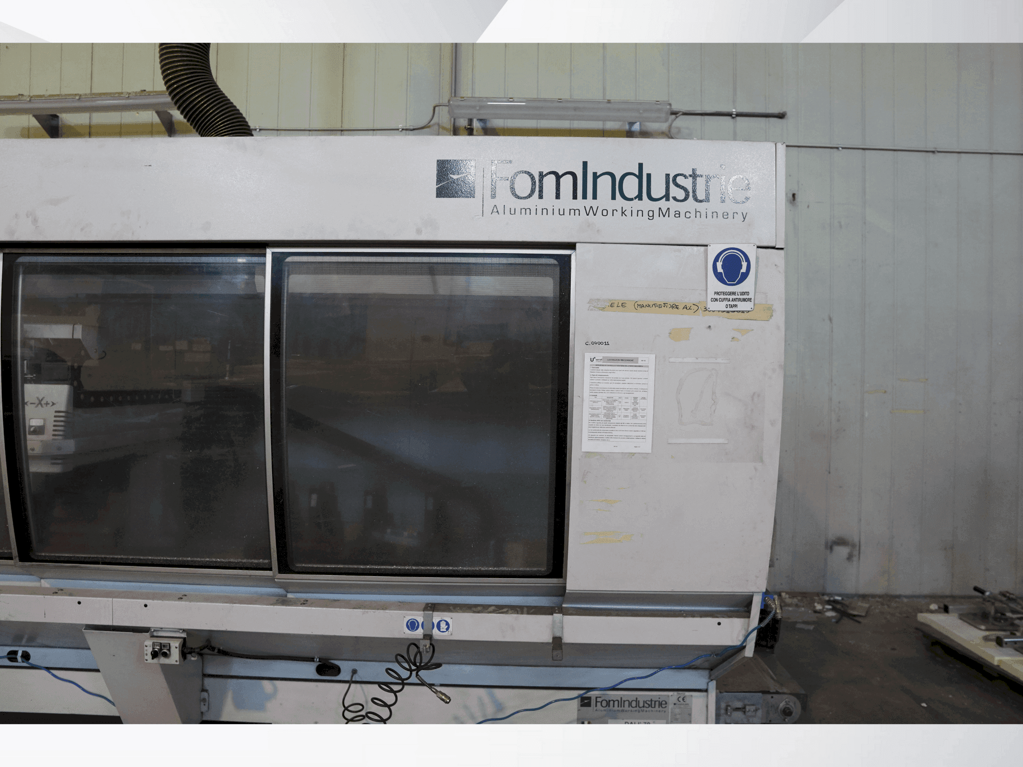 Masina FomIndustrie DALI 70   eestvaade