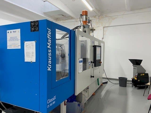 Masina Krauss Maffei ClassiX CX 160-380   vasaku külje vaade