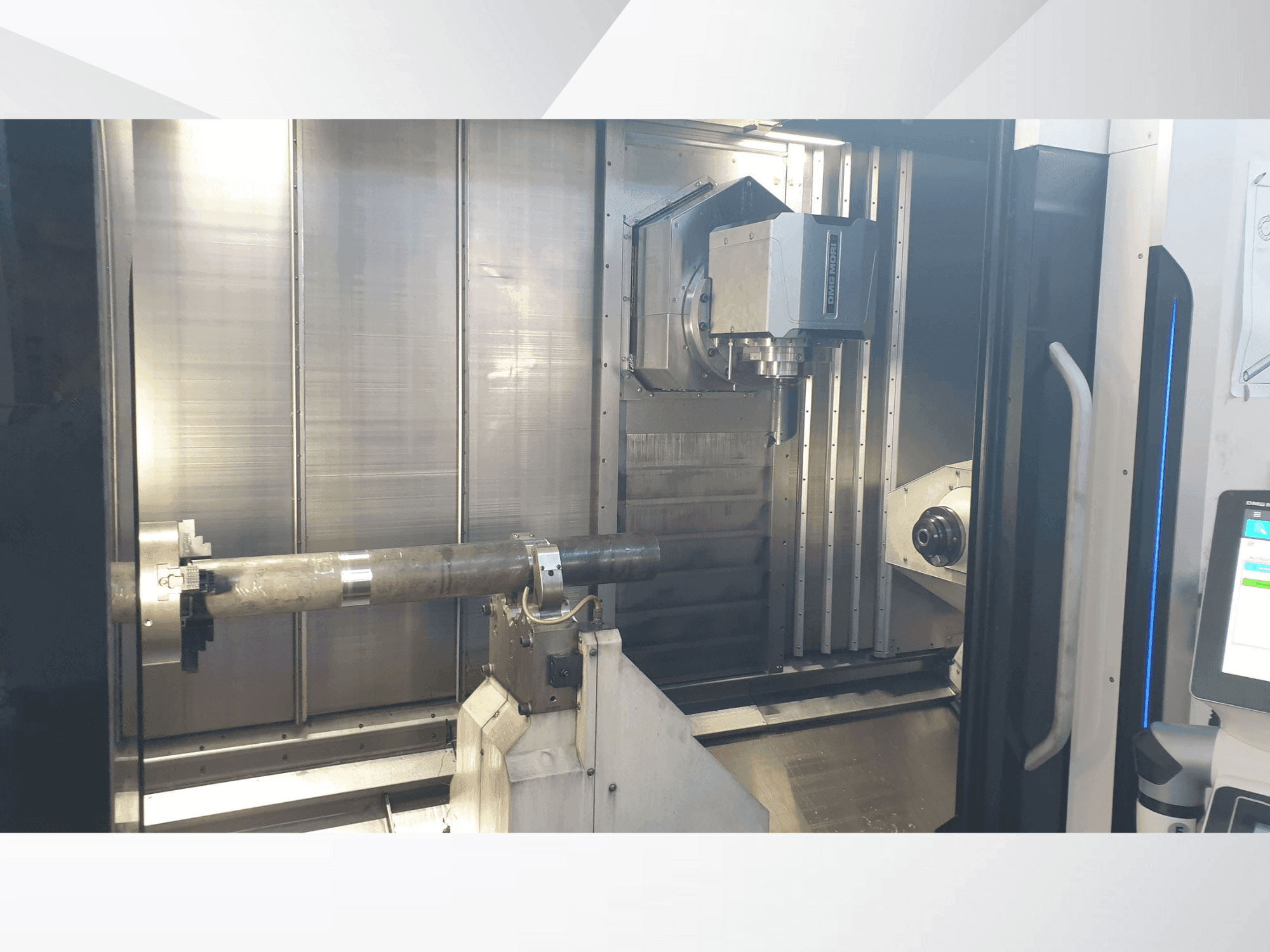 Masina DMG MORI NTX 2500/1500   eestvaade