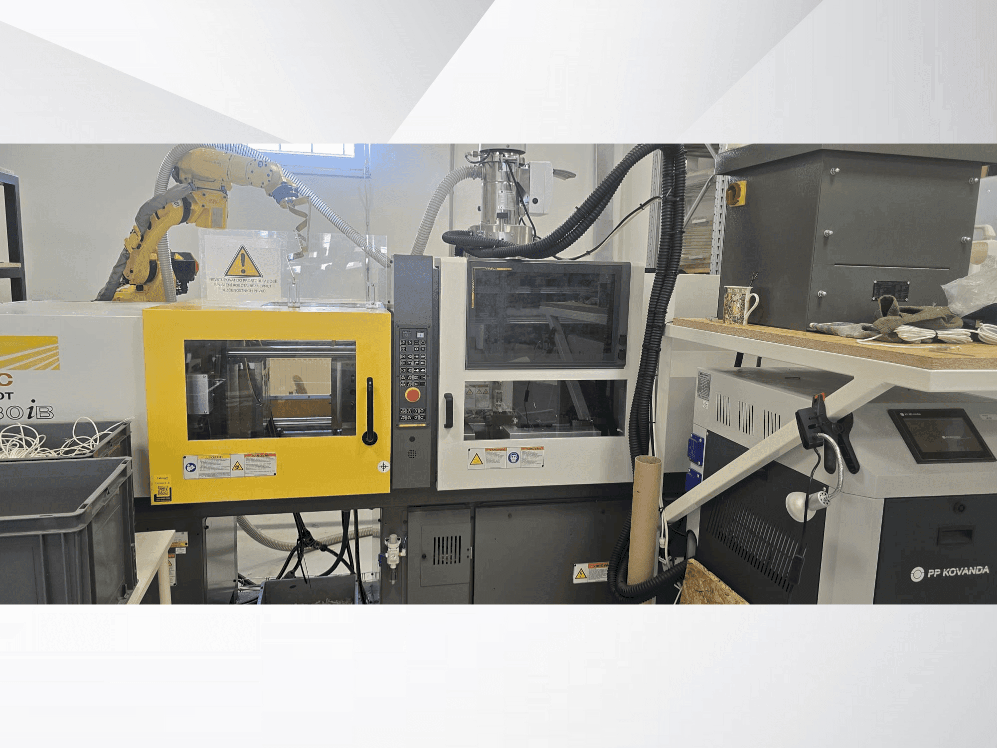Masina FANUC Roboshot alpha-i30B   eestvaade