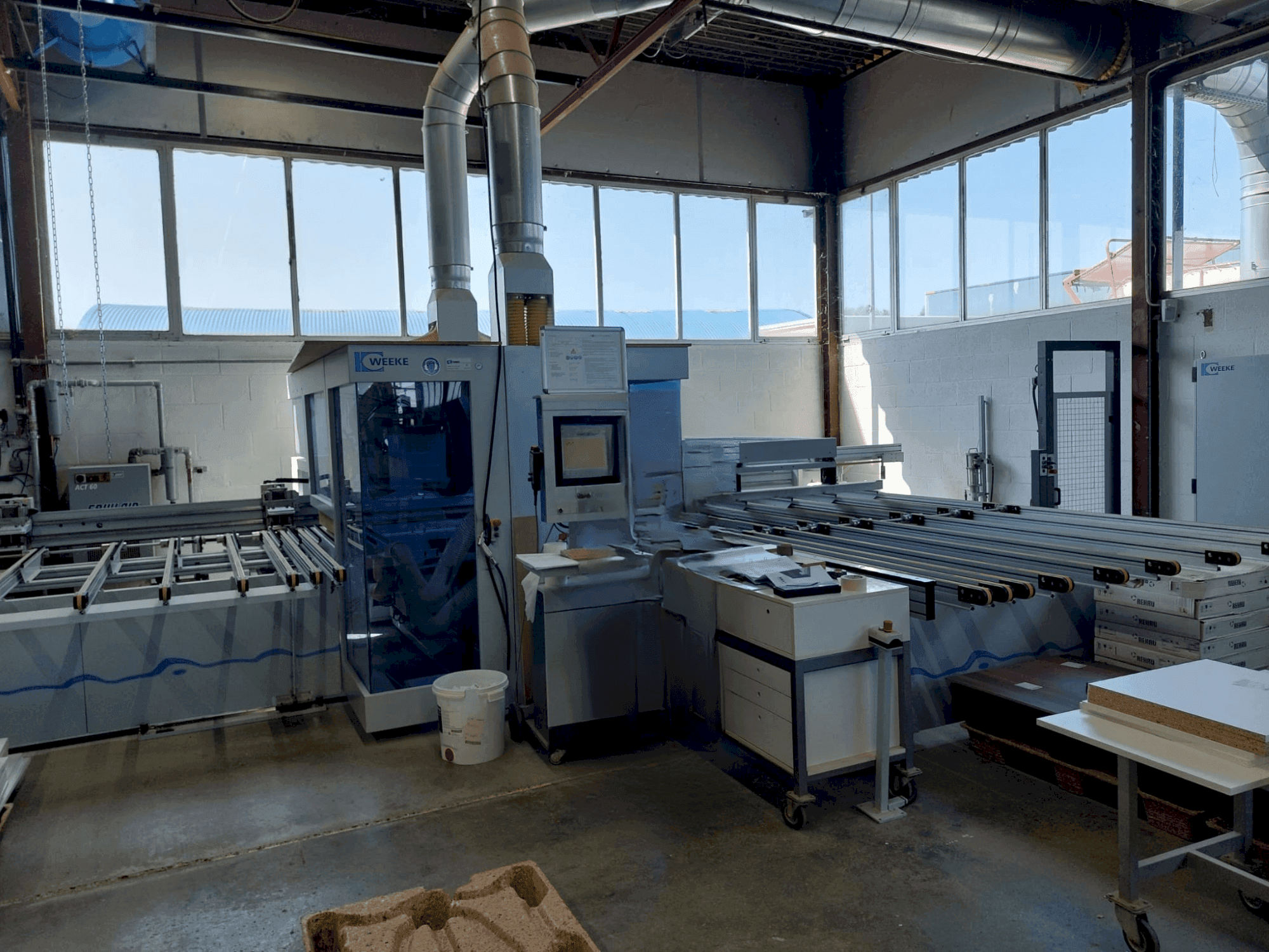 Masina Weeke Optimat BHX 500/D   eestvaade
