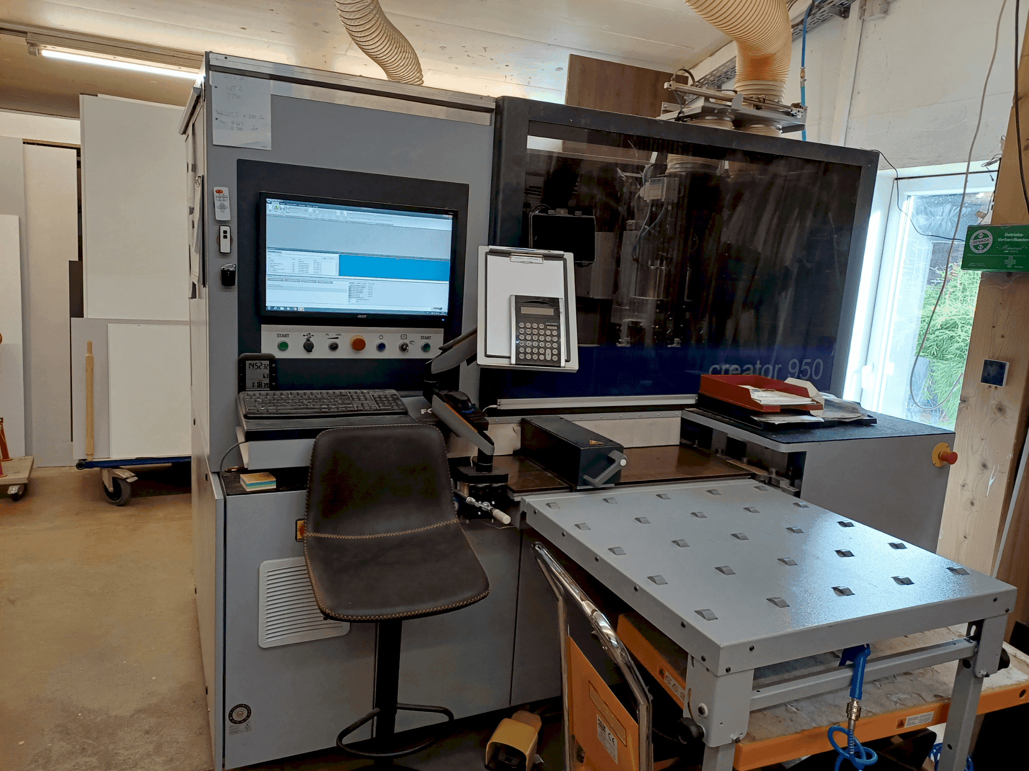 Masina FORMAT4 CNC CREATOR 950   eestvaade