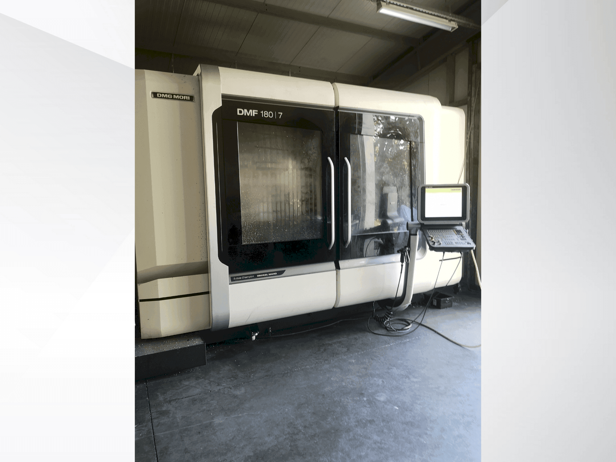 Masina DMG MORI DMF 180/7   eestvaade