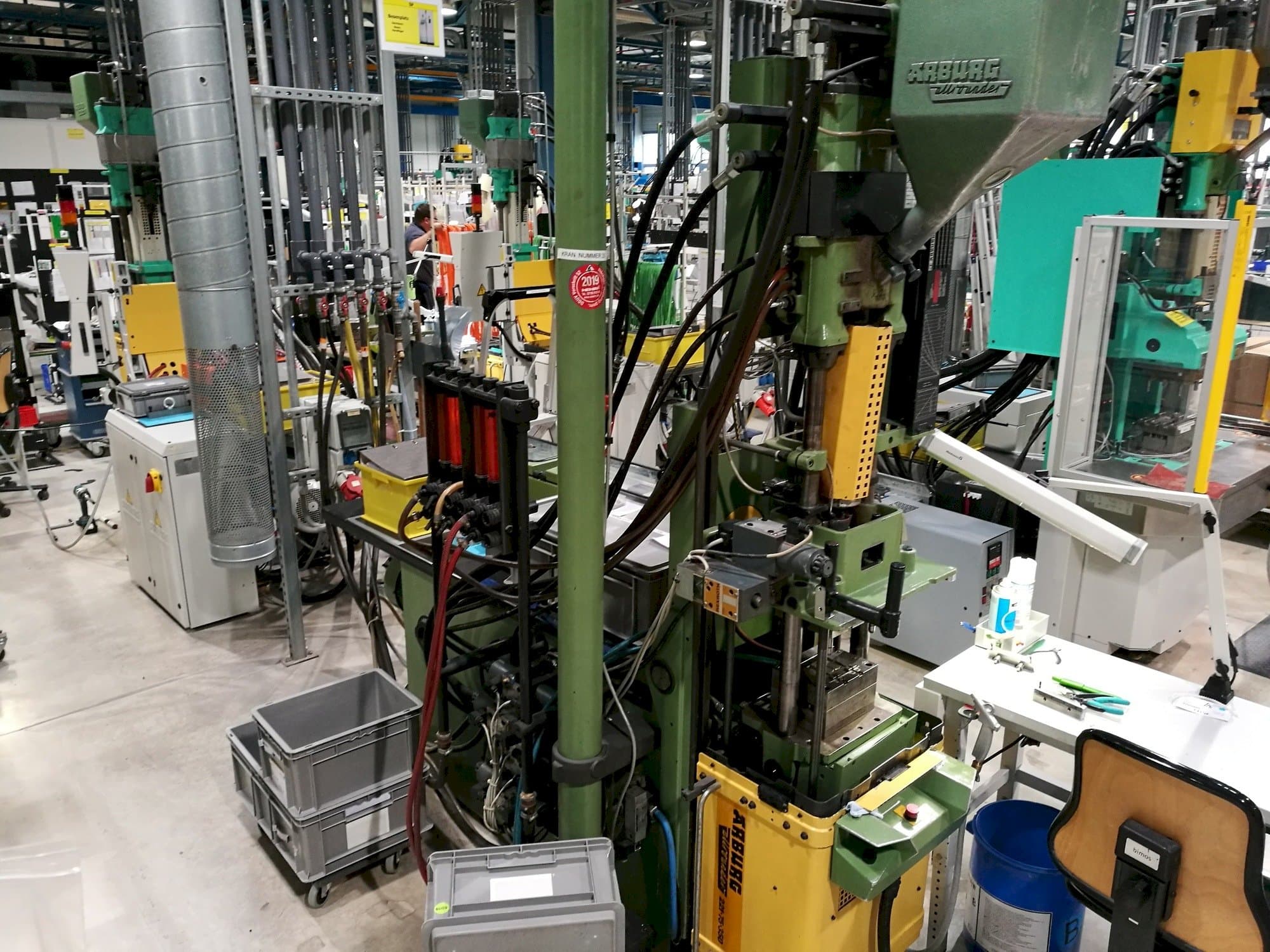 Masina Arburg 221-75-350   eestvaade