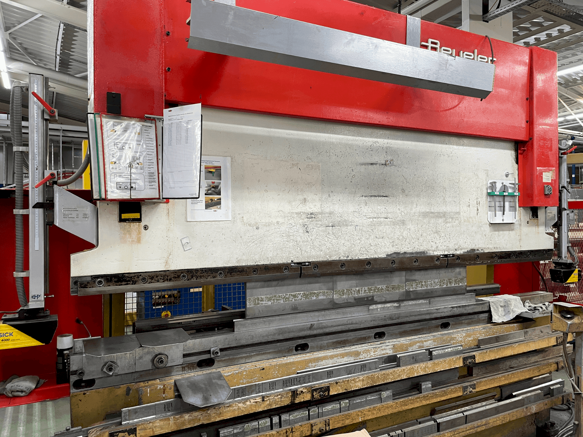 Masina BEYELER RT 125 x 3100   eestvaade