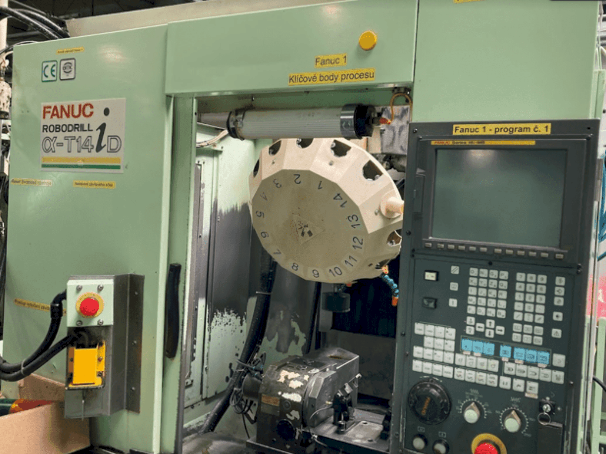 Masina FANUC Robodrill Alpha-T14 iD   eestvaade