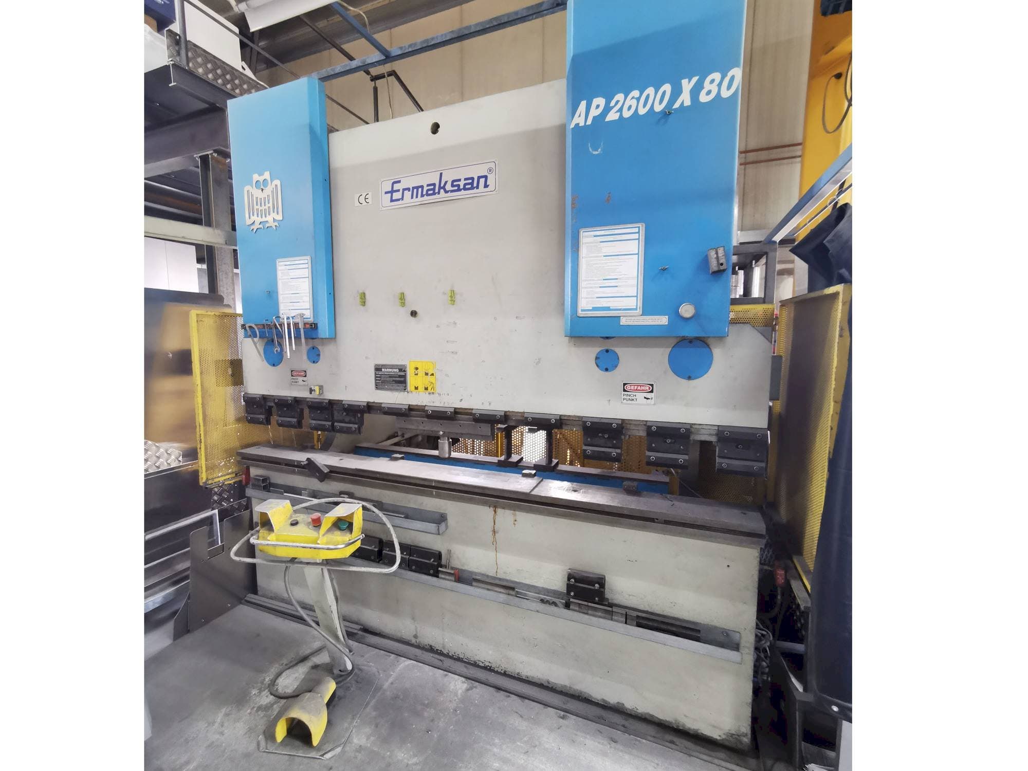 Masina ERMAKSAN AP 2600 - 80   eestvaade