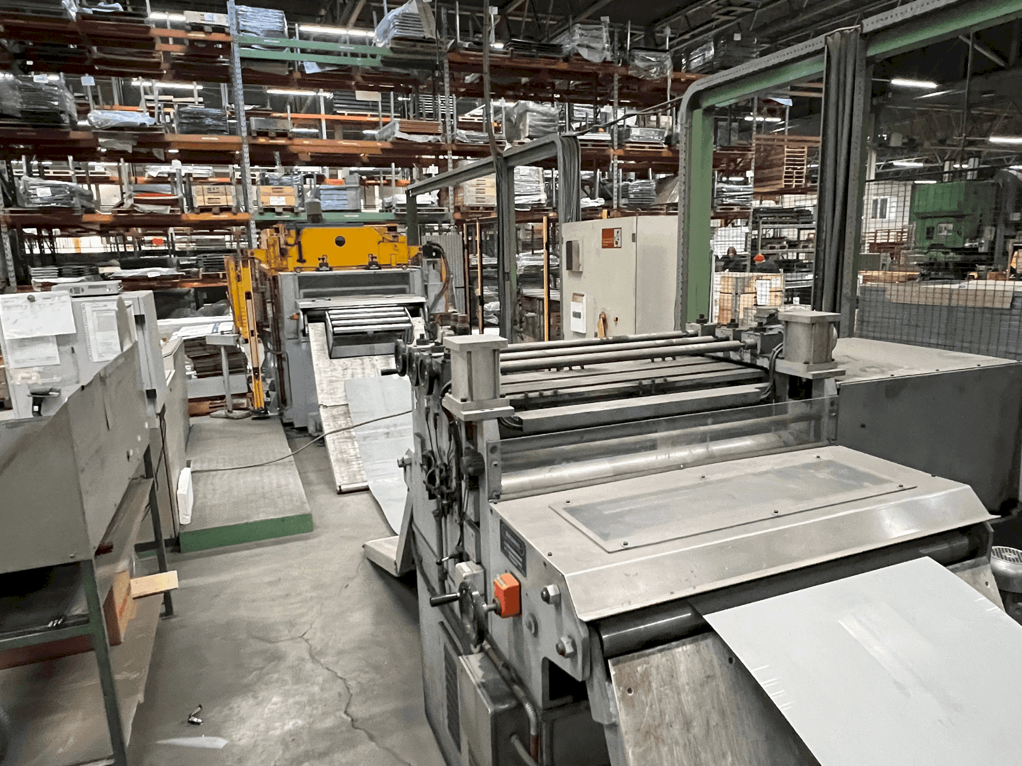 Masina MECASTEEL Coil Press Feeding Line   eestvaade