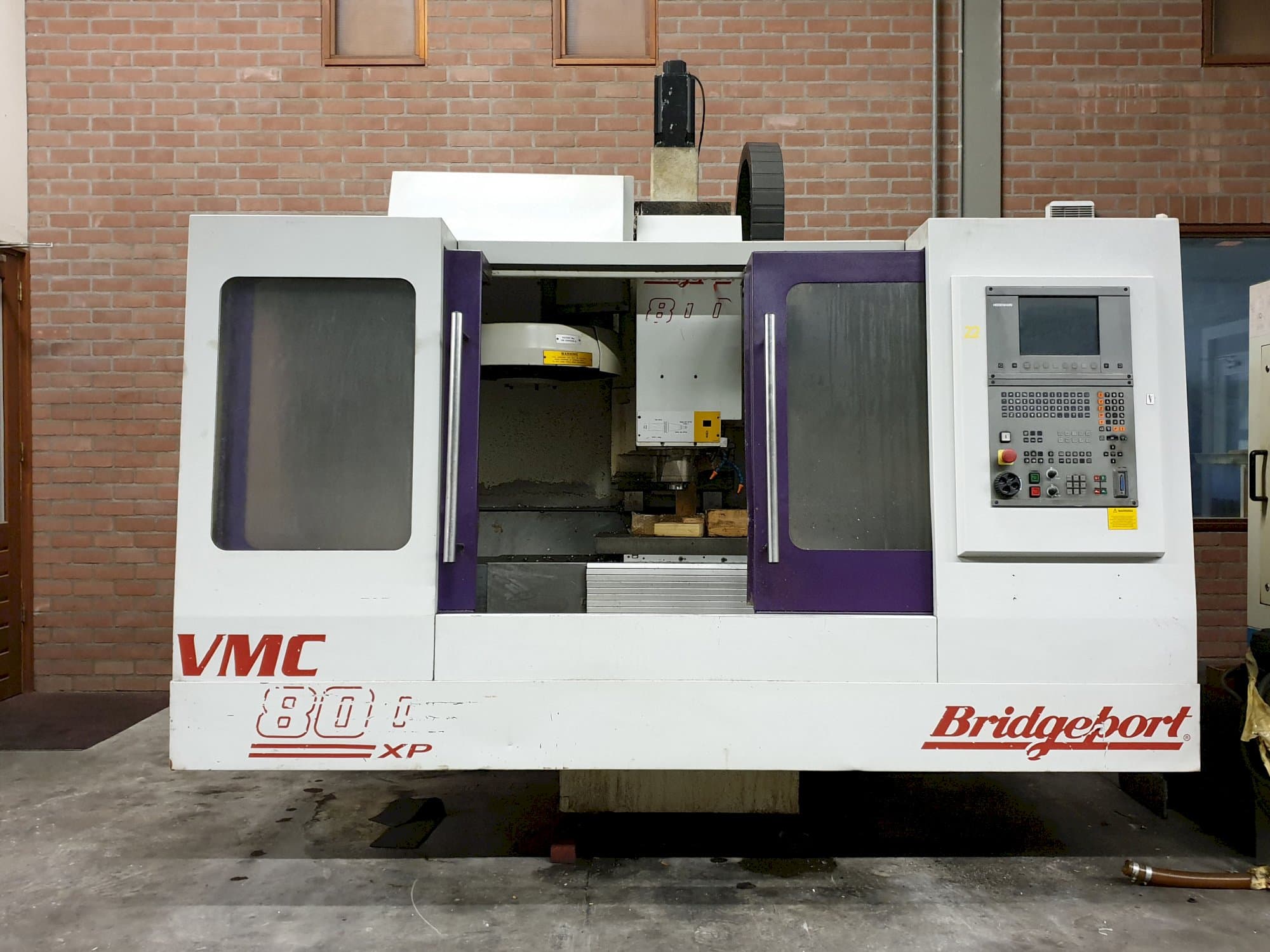 Masina Bridgeport VMC 800 22   eestvaade
