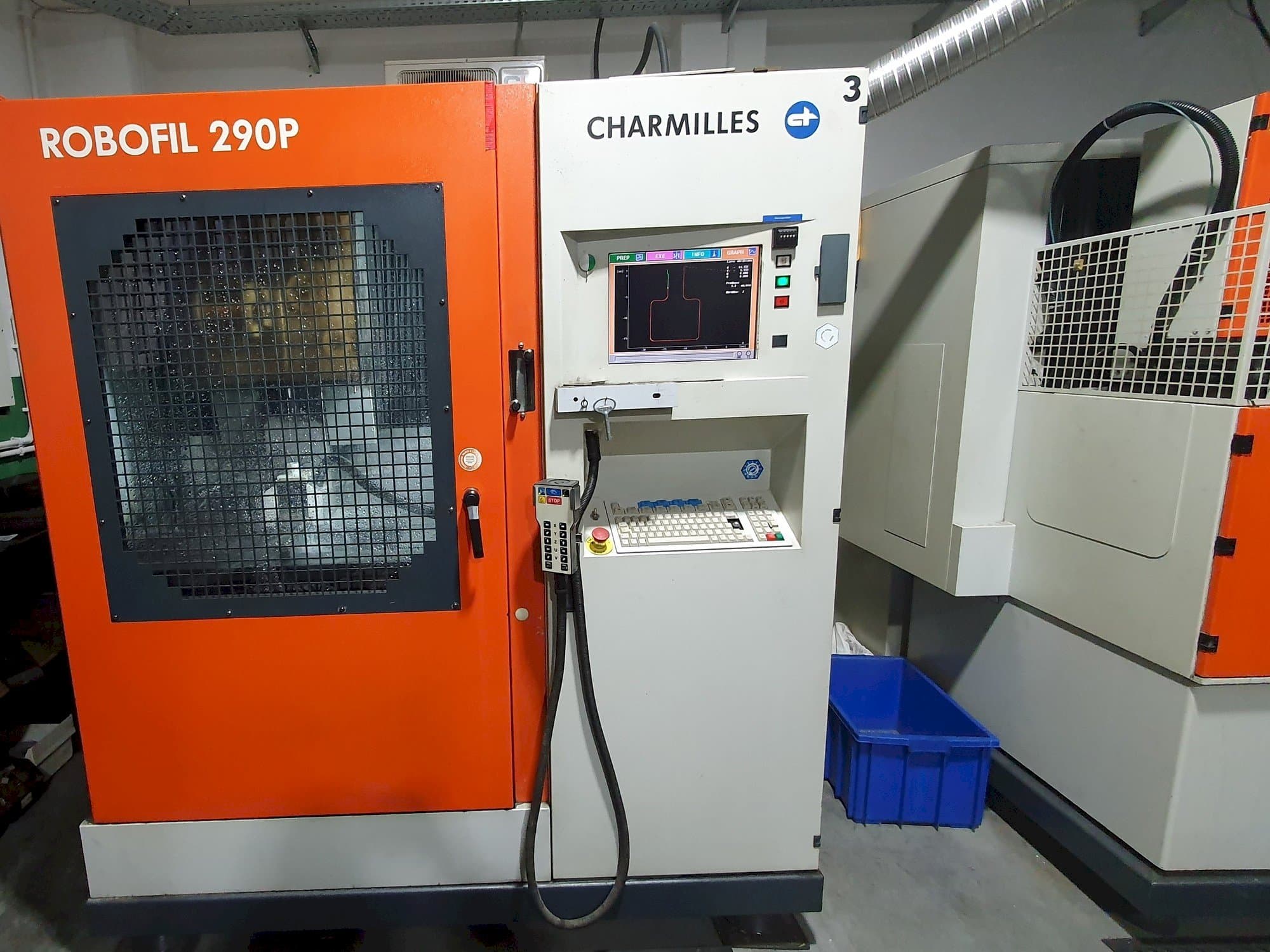 Masina CHARMILLES Robofil 290P   eestvaade