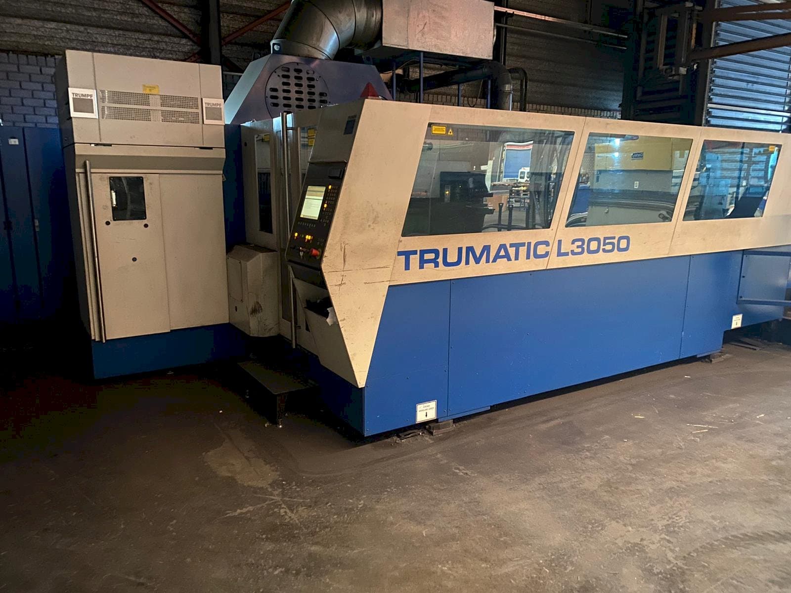 Masina Trumpf Trumatic L3050   eestvaade