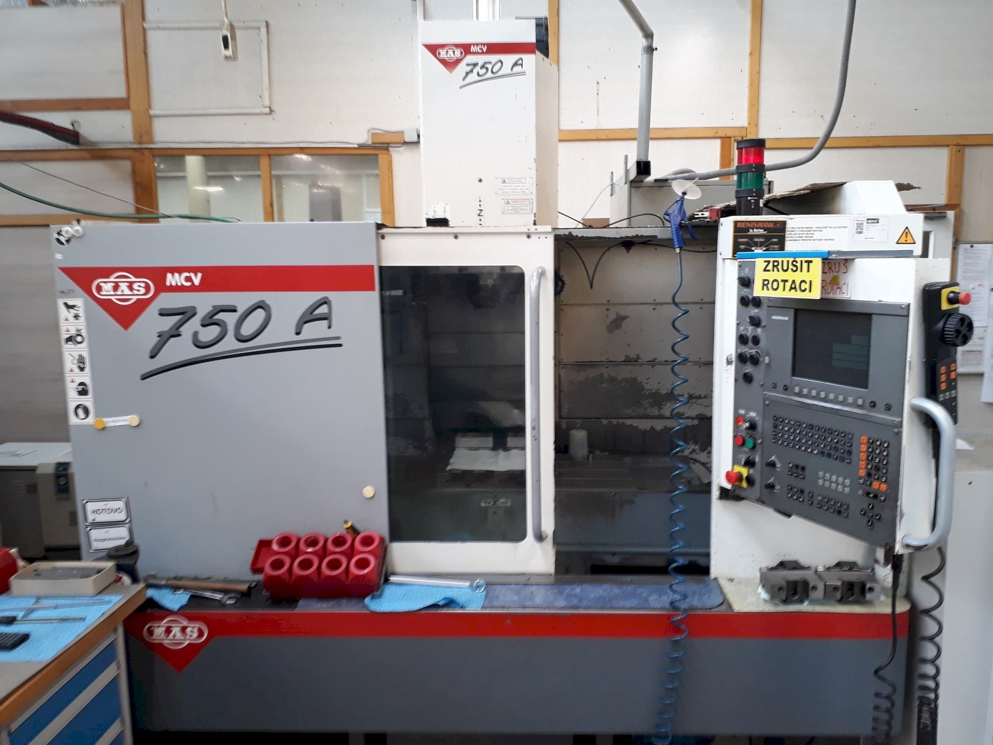 Masina KOVOSVIT MAS MCV 750A   eestvaade