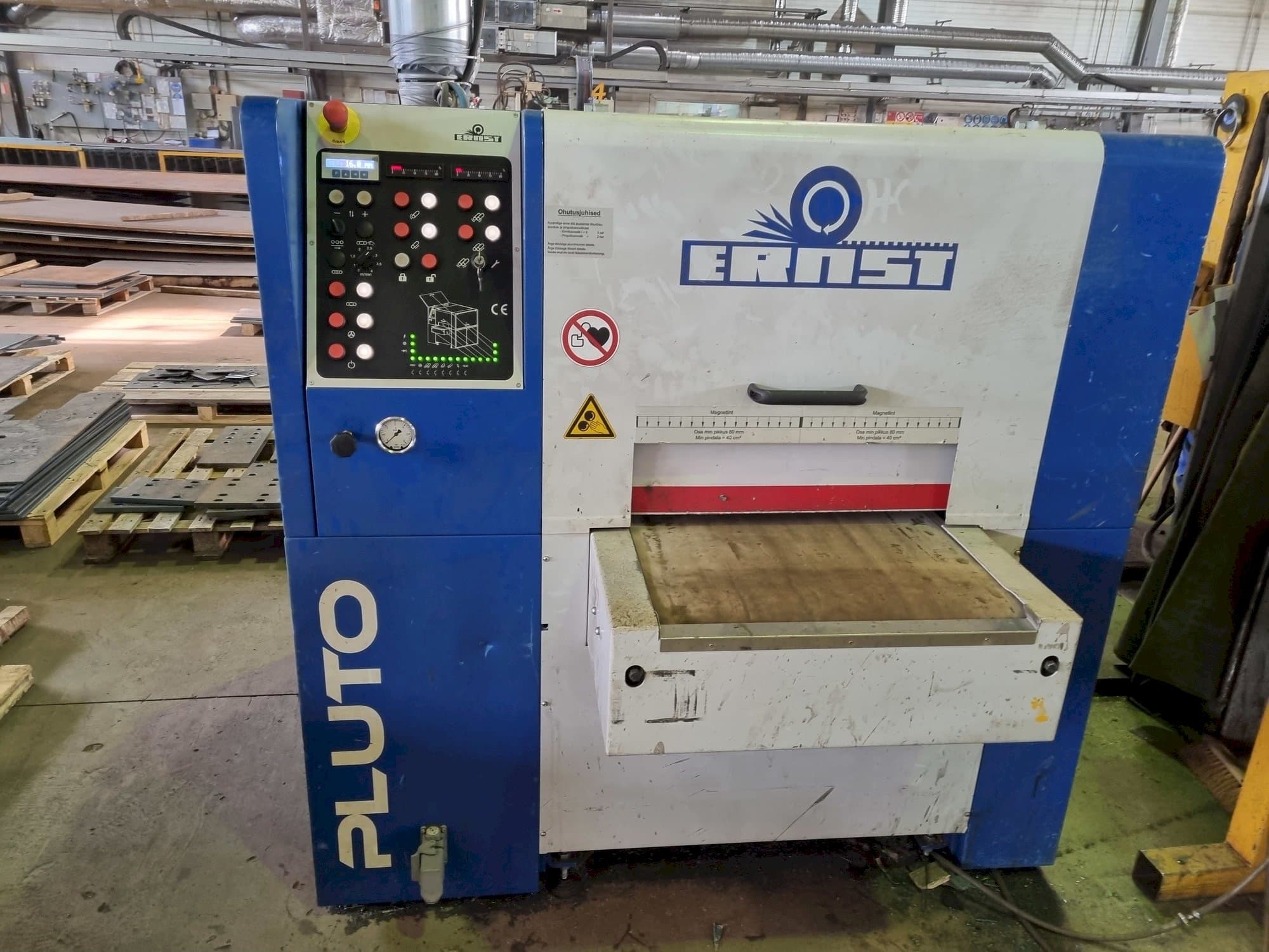 Masina ERNST PLUTO ELL 600   eestvaade